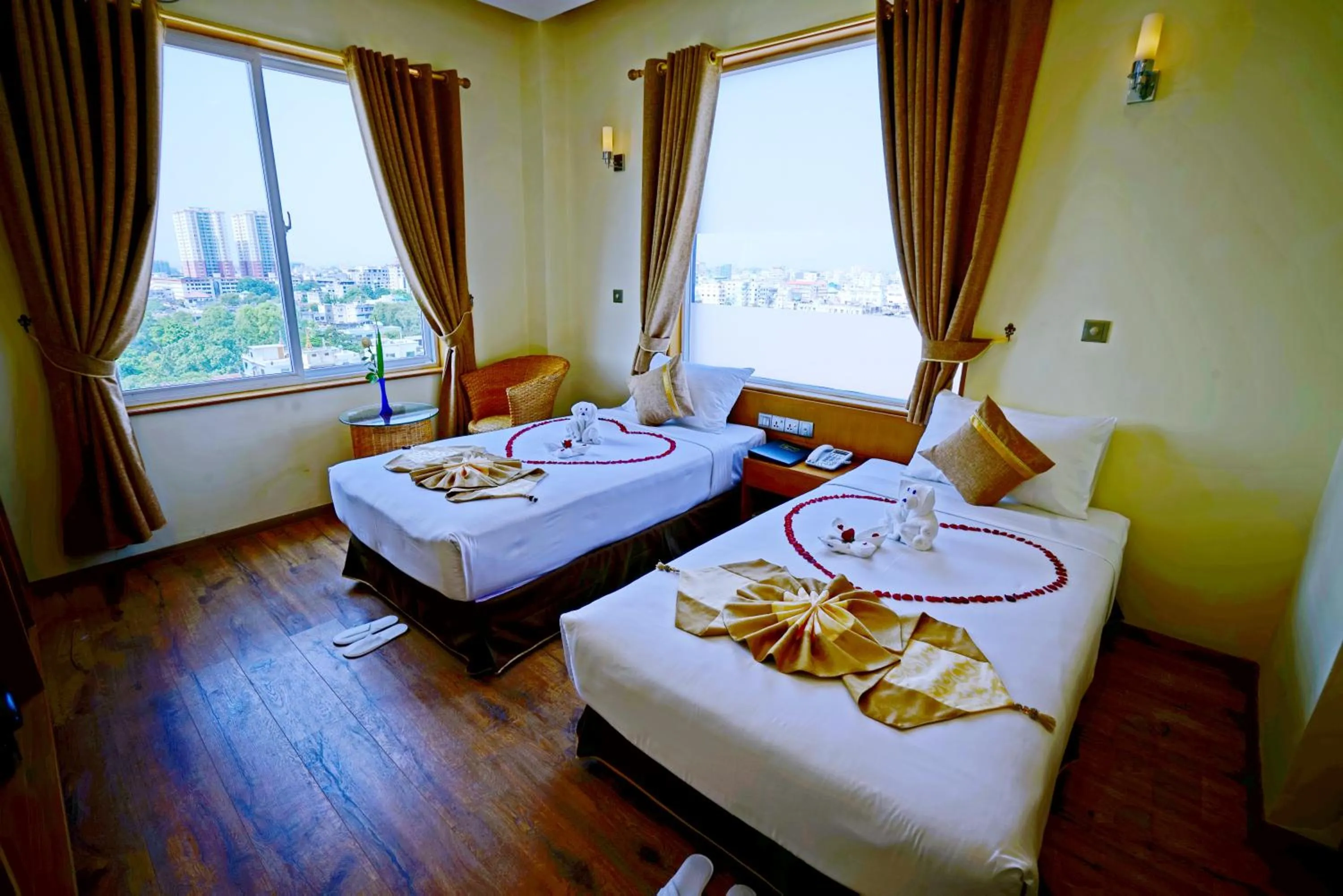 Day, Bed in The Hotel Nova