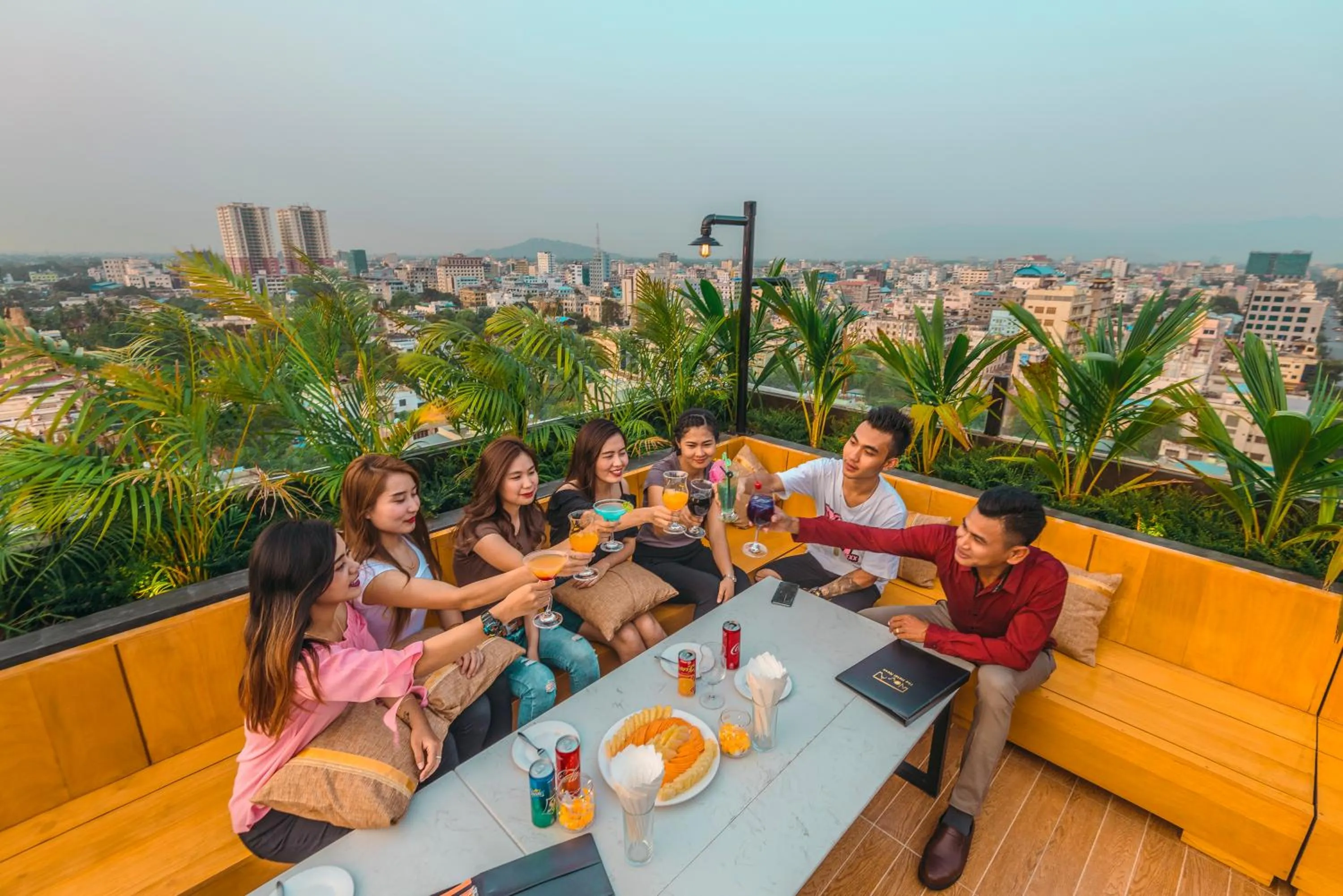 Lounge or bar in The Hotel Nova