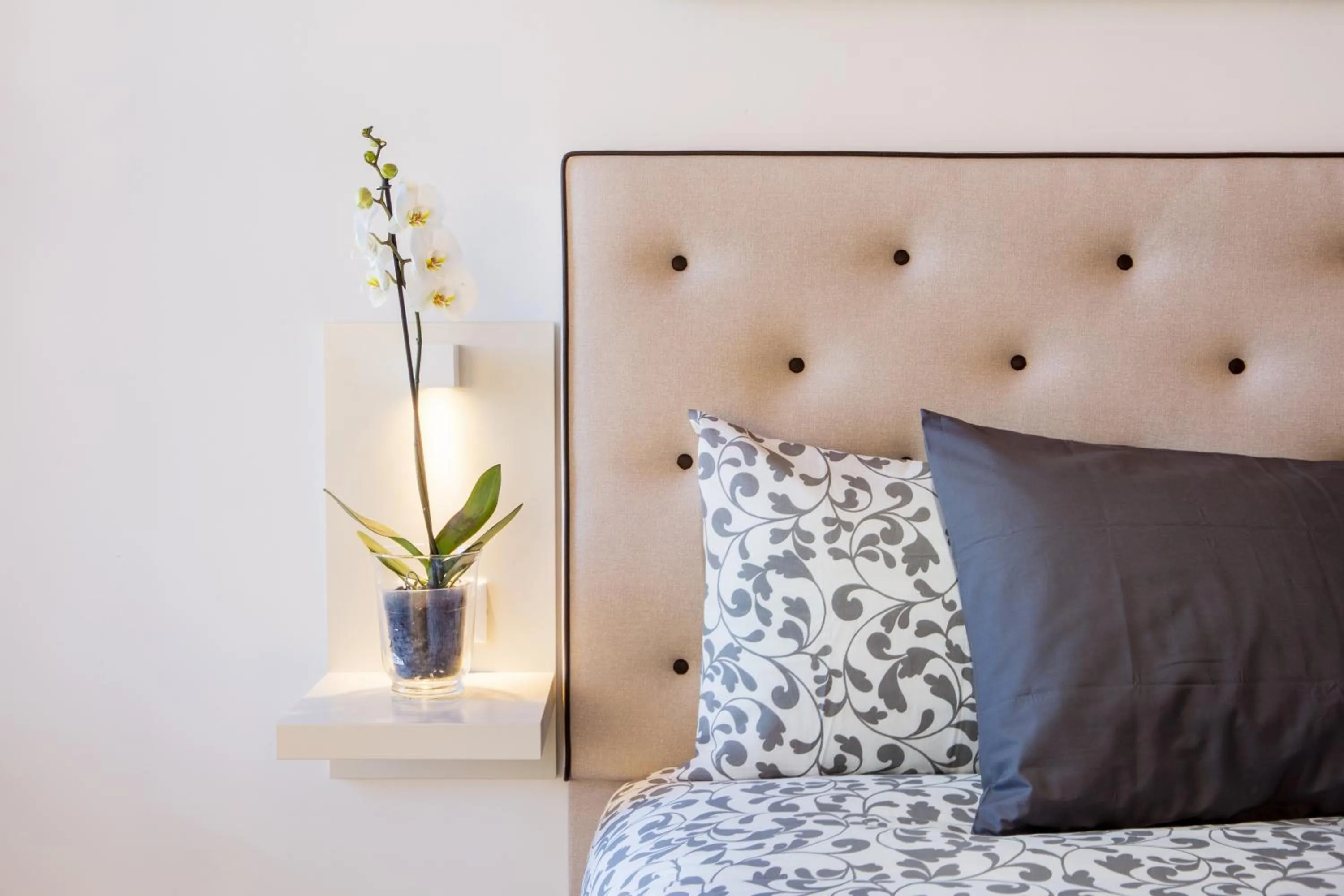 Decorative detail, Bed in B&B il Barbero