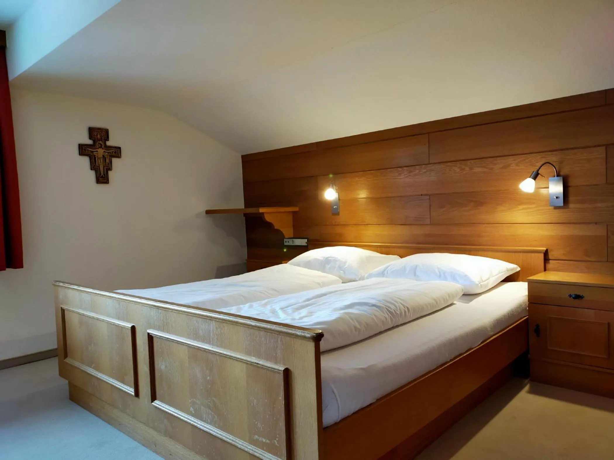 Bedroom, Bed in Pension Edelweiss