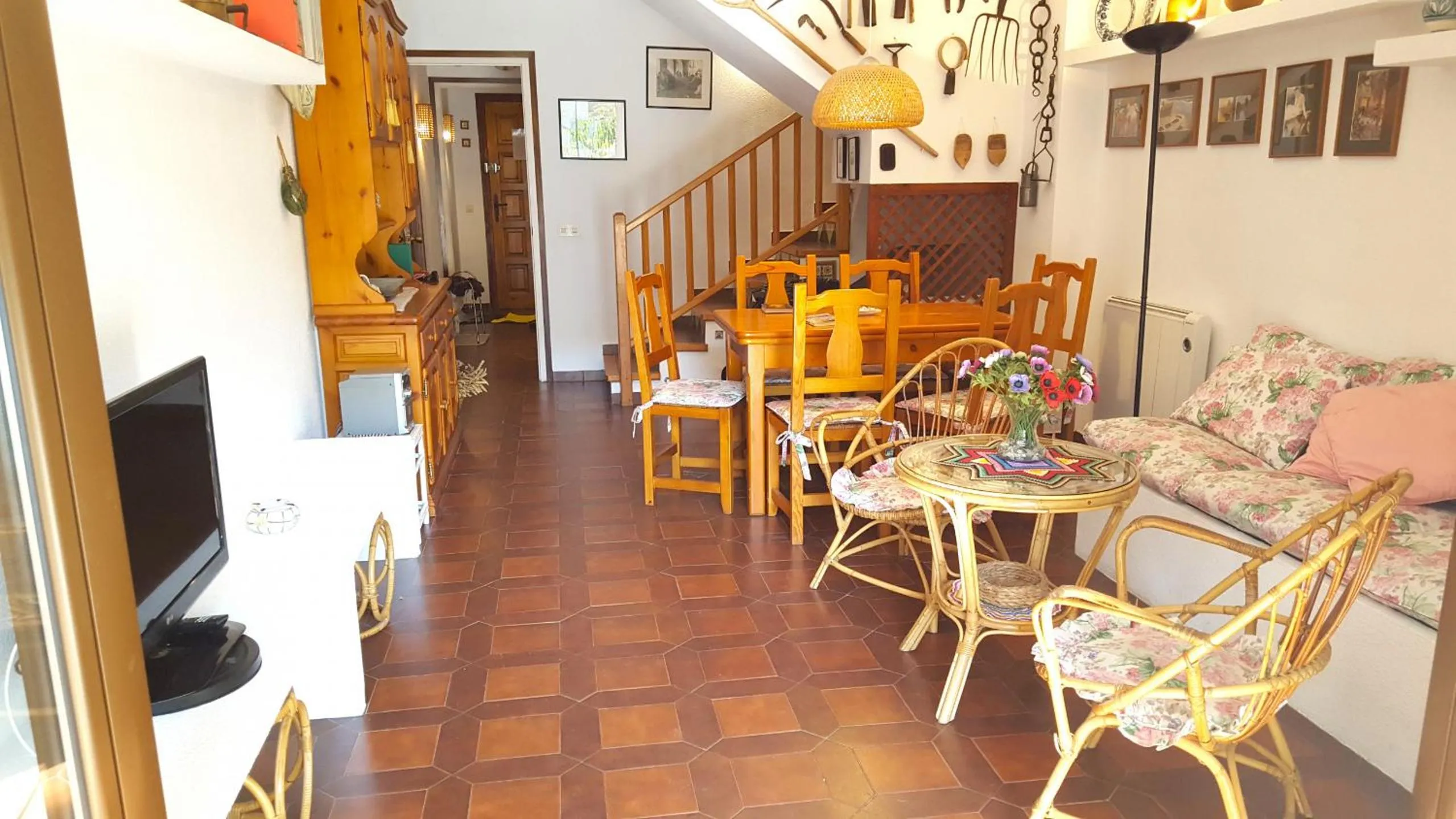 Dining area in Villa Prat Xirlo
