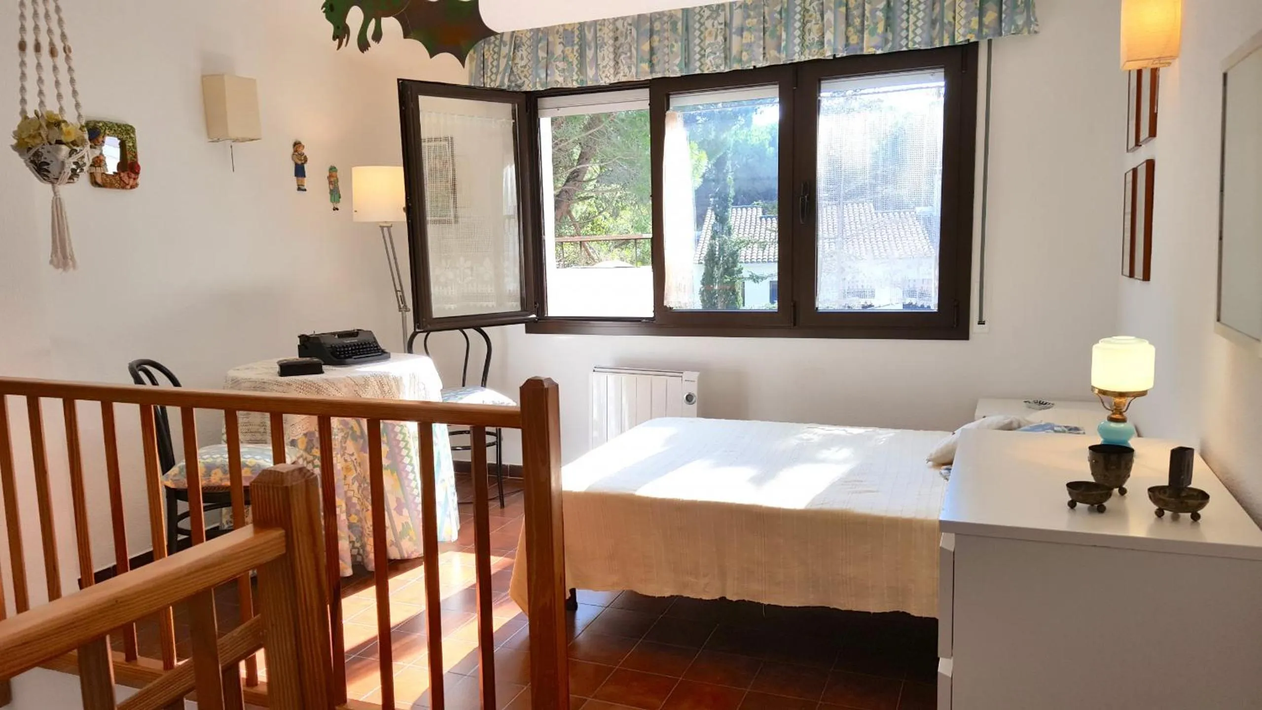 Bed in Villa Prat Xirlo