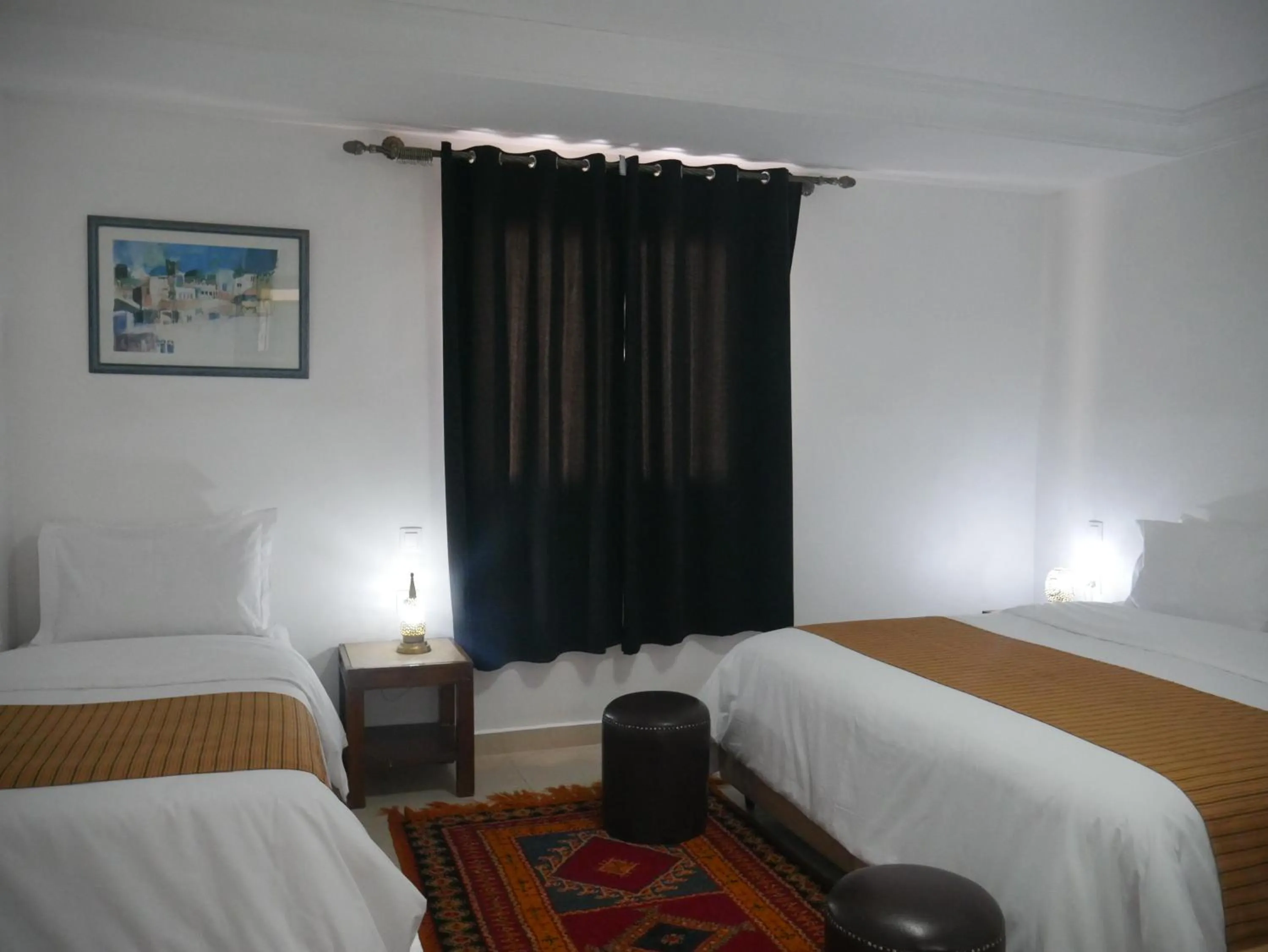 Bed in Rose Valley Hotel