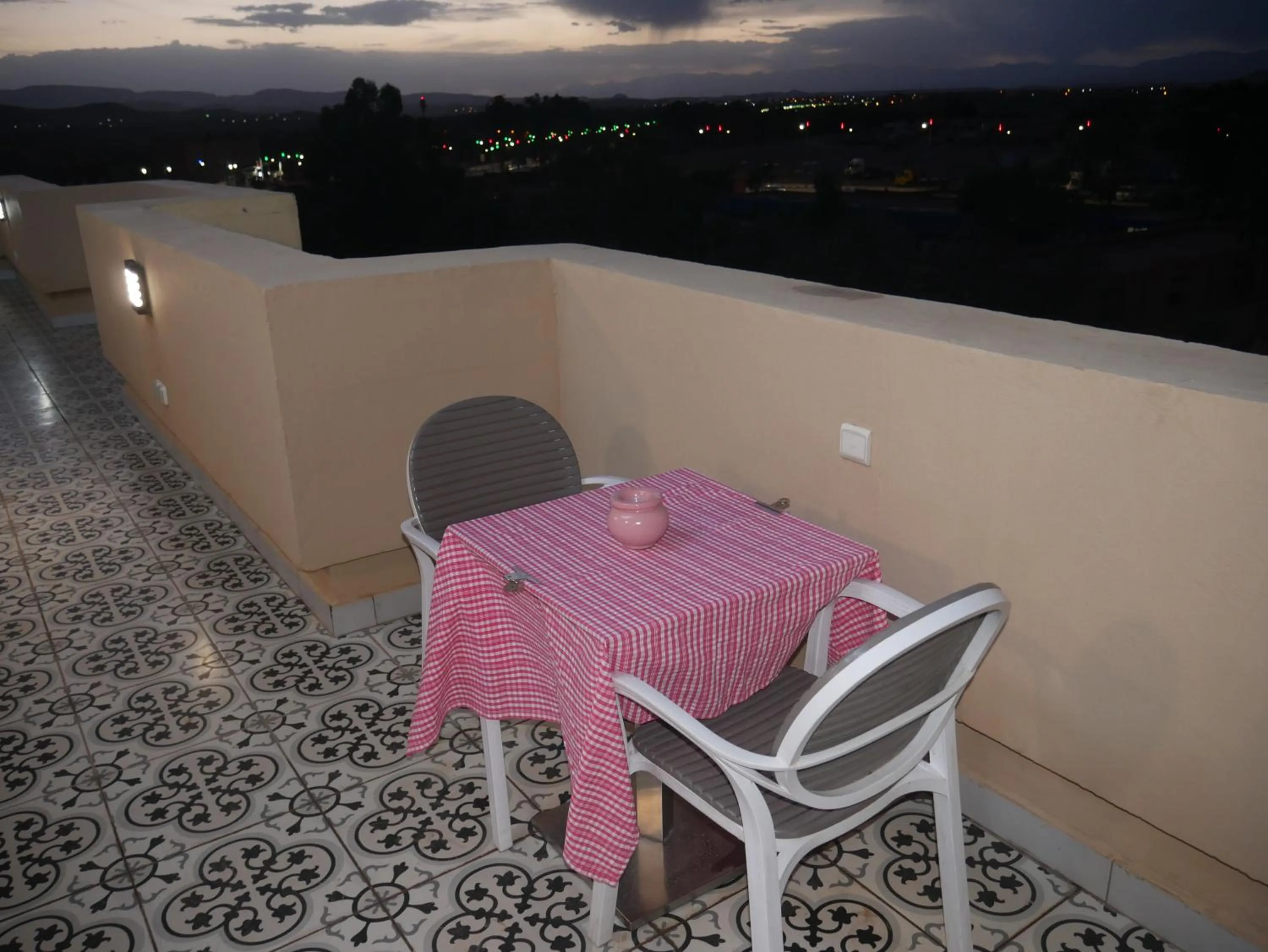 Patio in Rose Valley Hotel