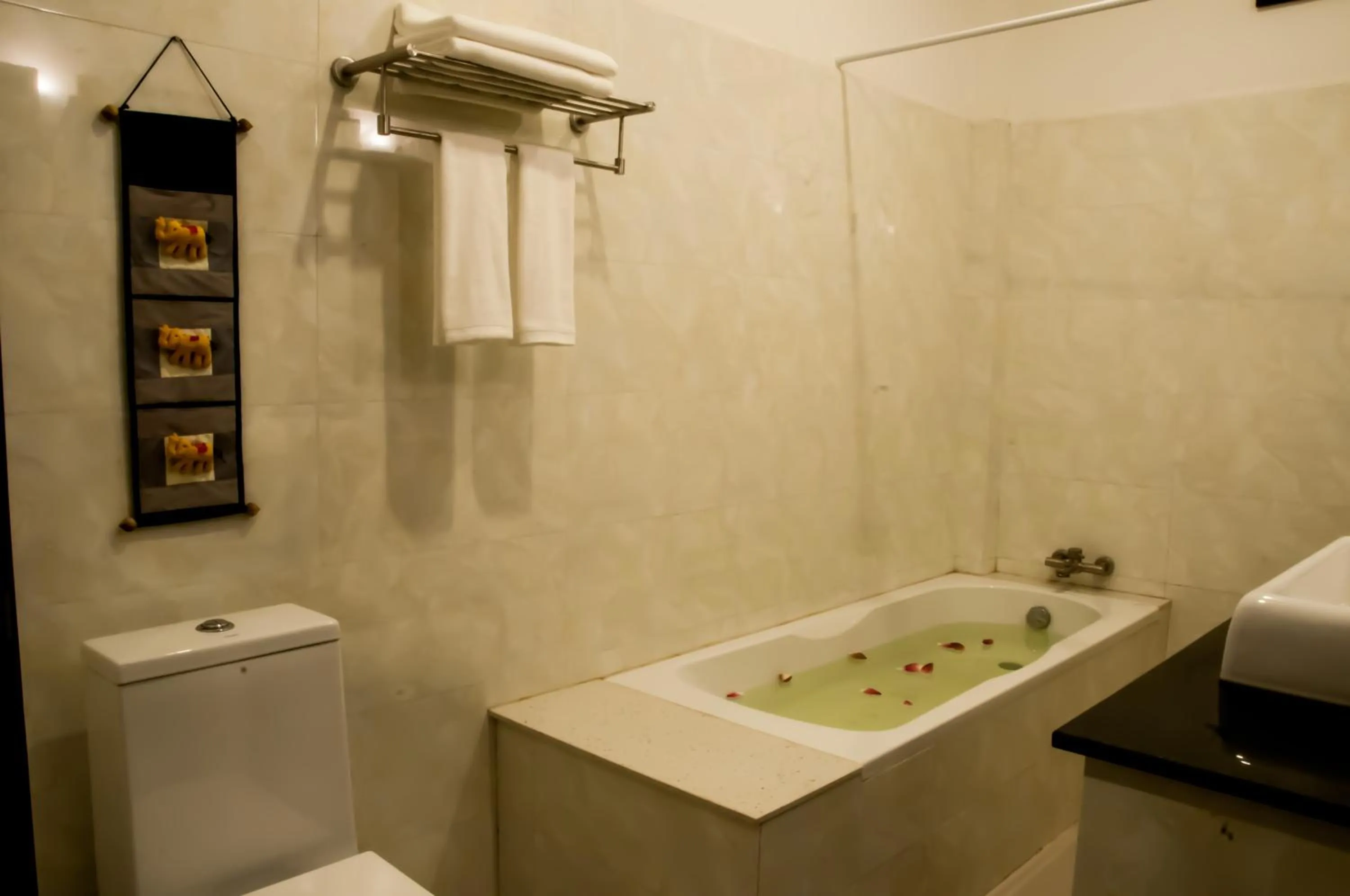 Bathroom in Private Boutique Home with Pool, The Fin Angkor Boutique