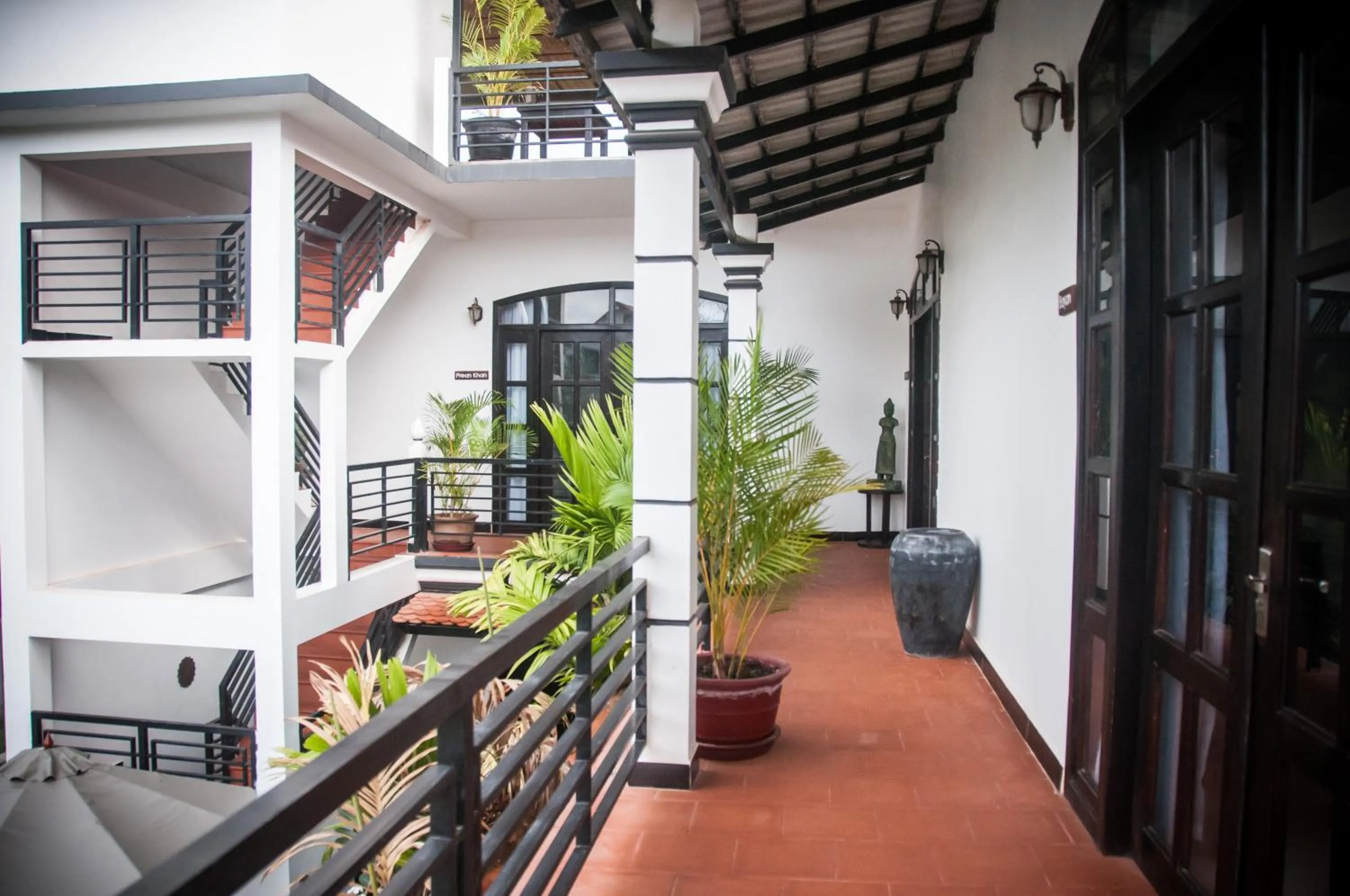Balcony/Terrace in Private Boutique Home with Pool, The Fin Angkor Boutique