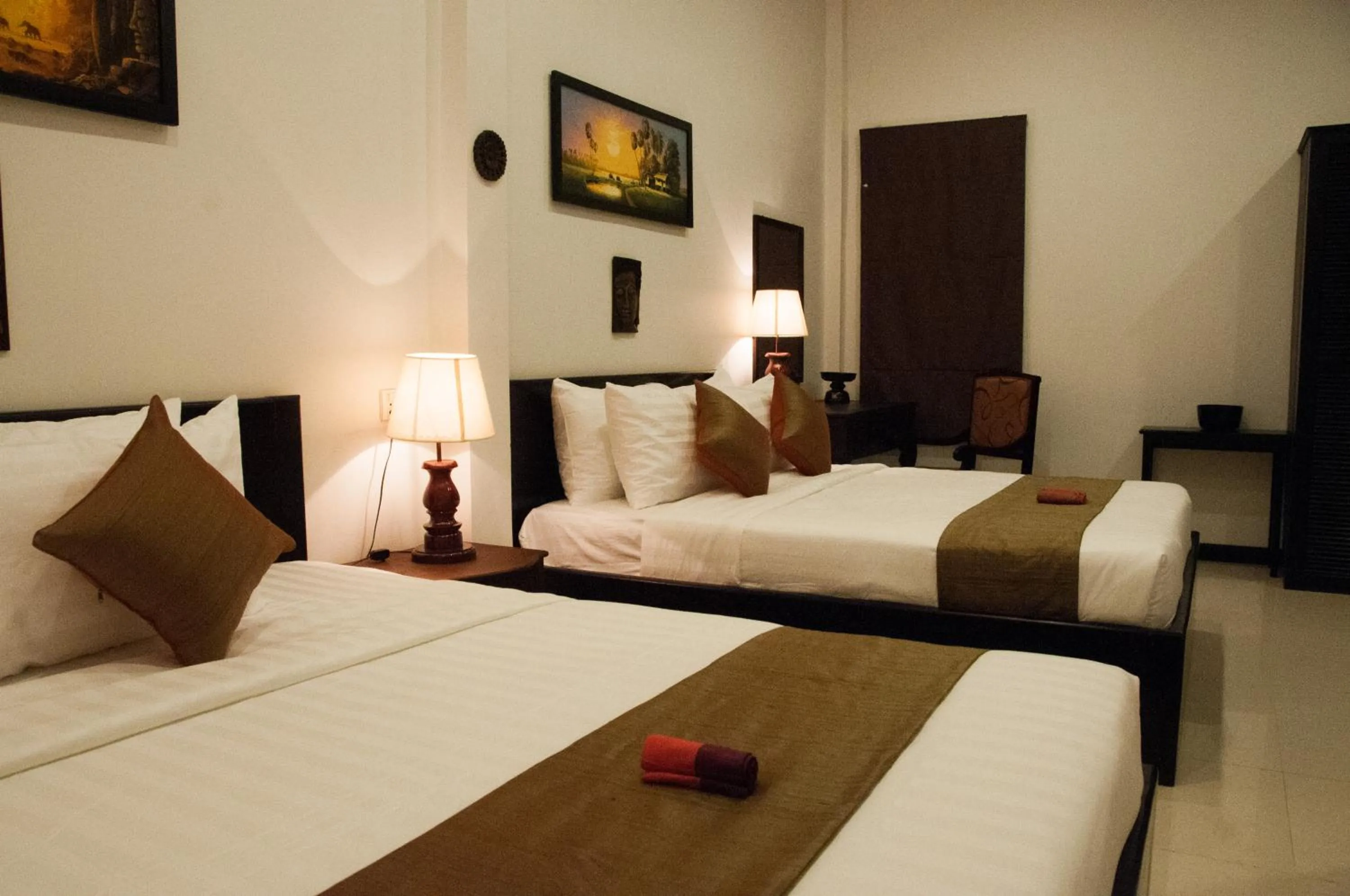 Photo of the whole room, Bed in Private Boutique Home with Pool, The Fin Angkor Boutique