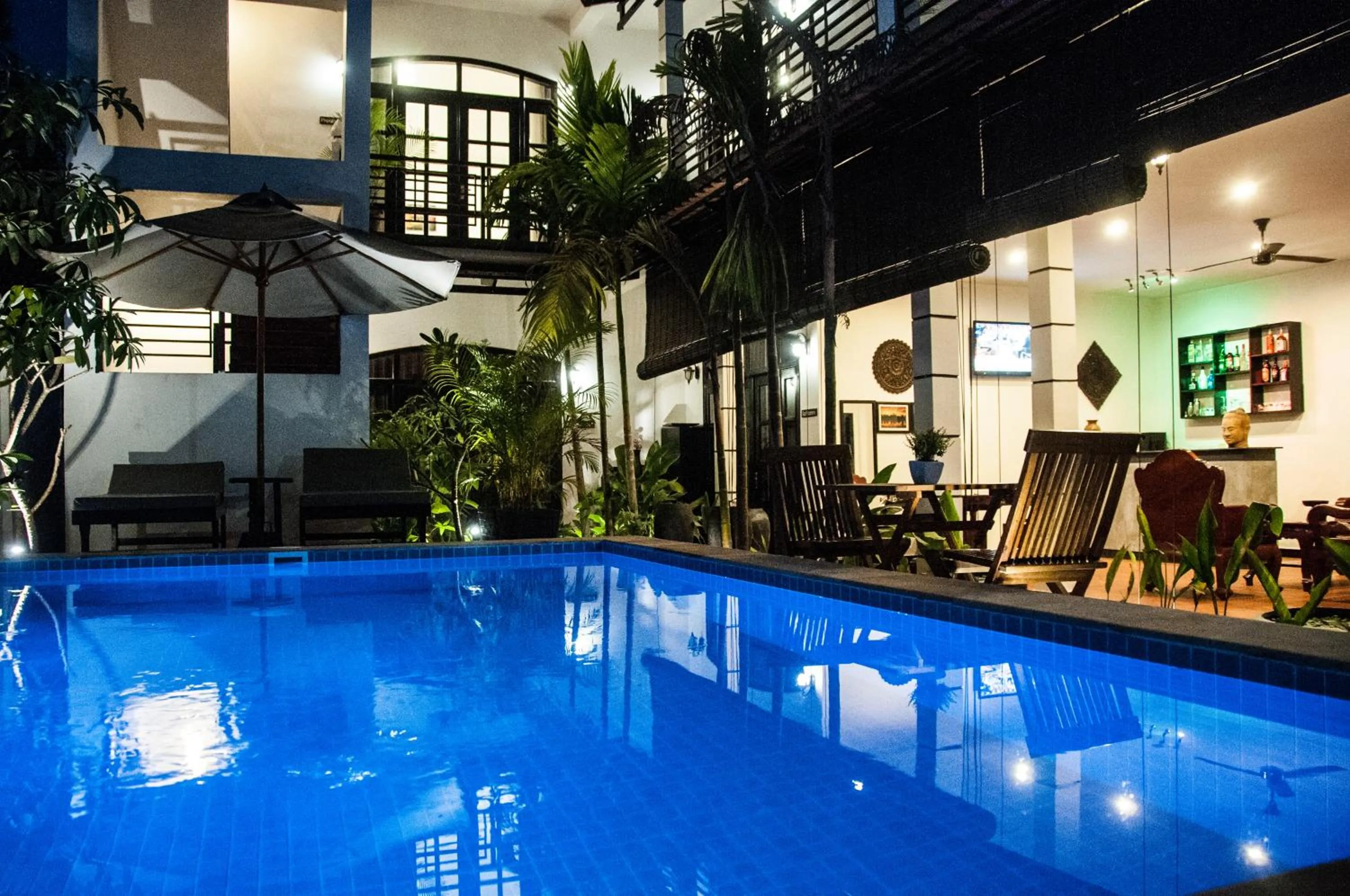 Swimming pool in Private Boutique Home with Pool, The Fin Angkor Boutique