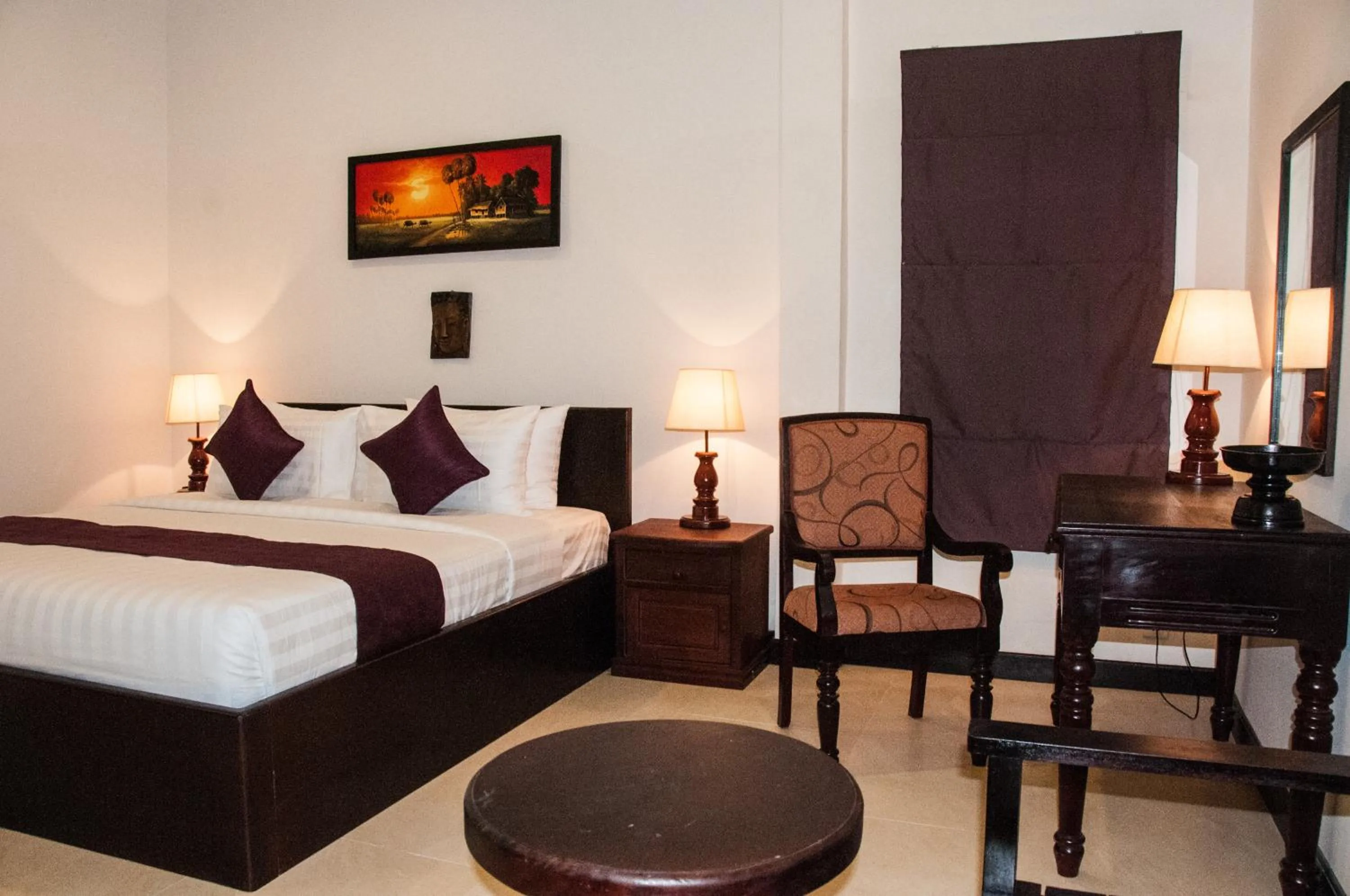 Bed in Private Boutique Home with Pool, The Fin Angkor Boutique