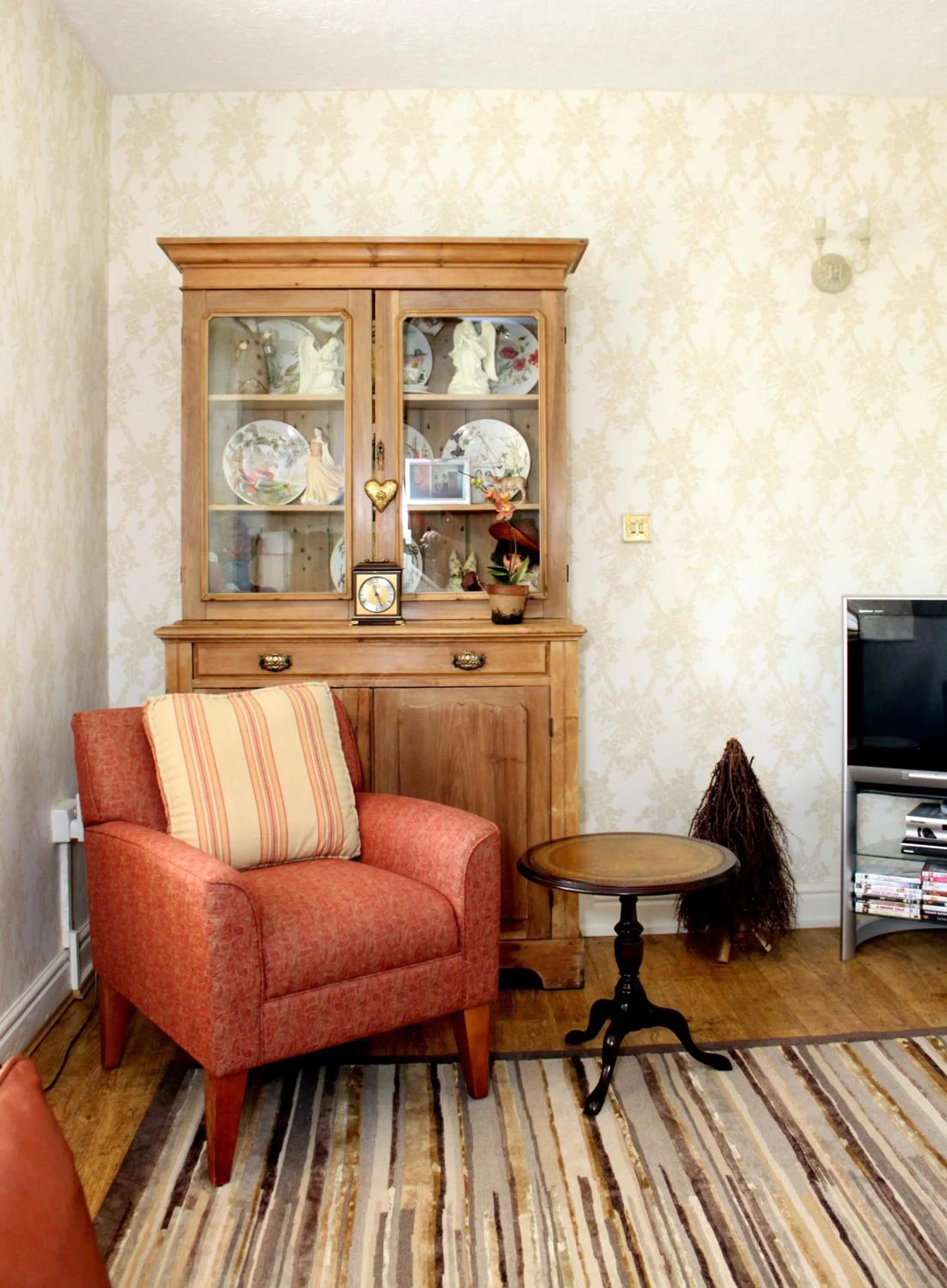 Living room in Ty Llwyd