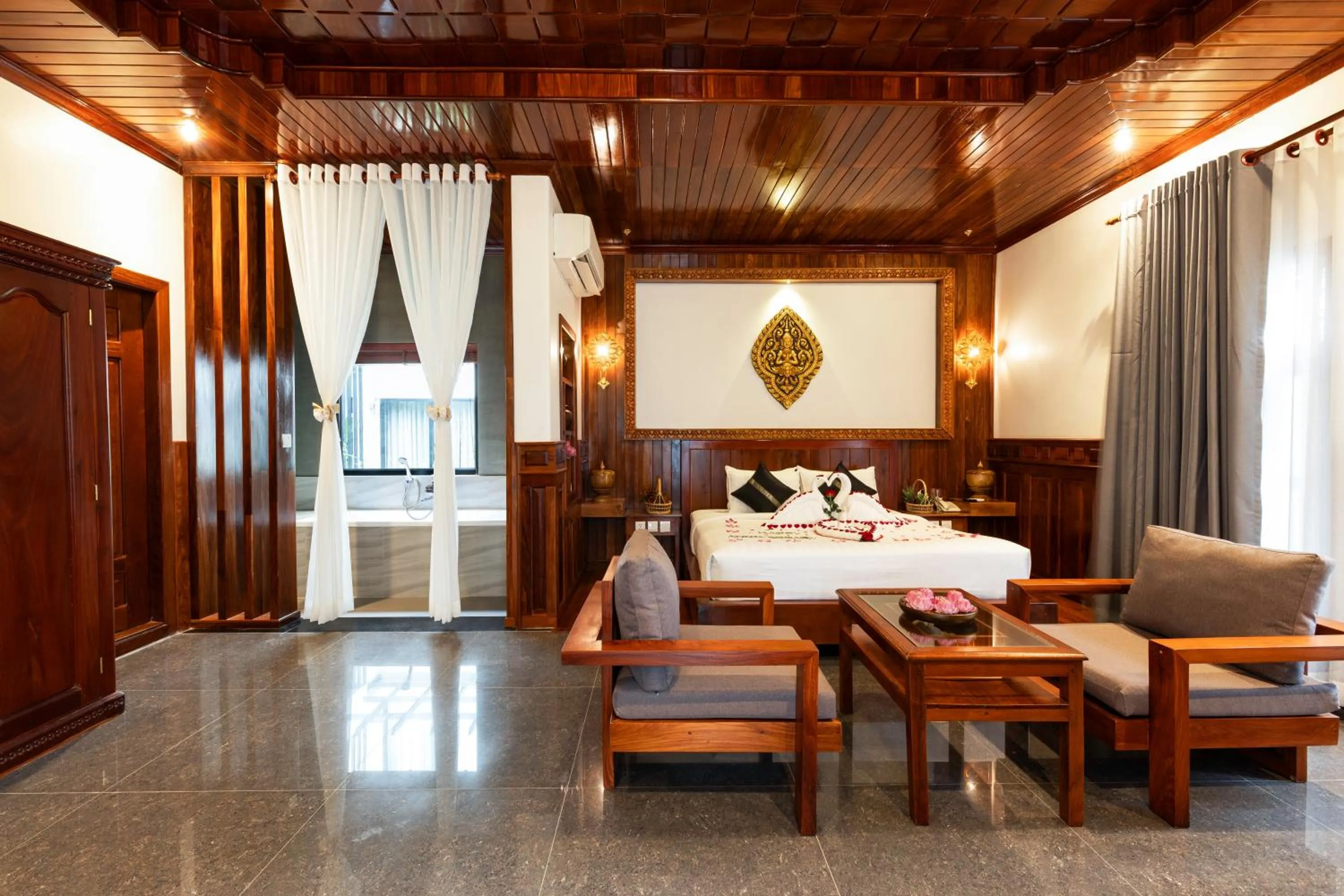 Bed in Peak Elite Boutique