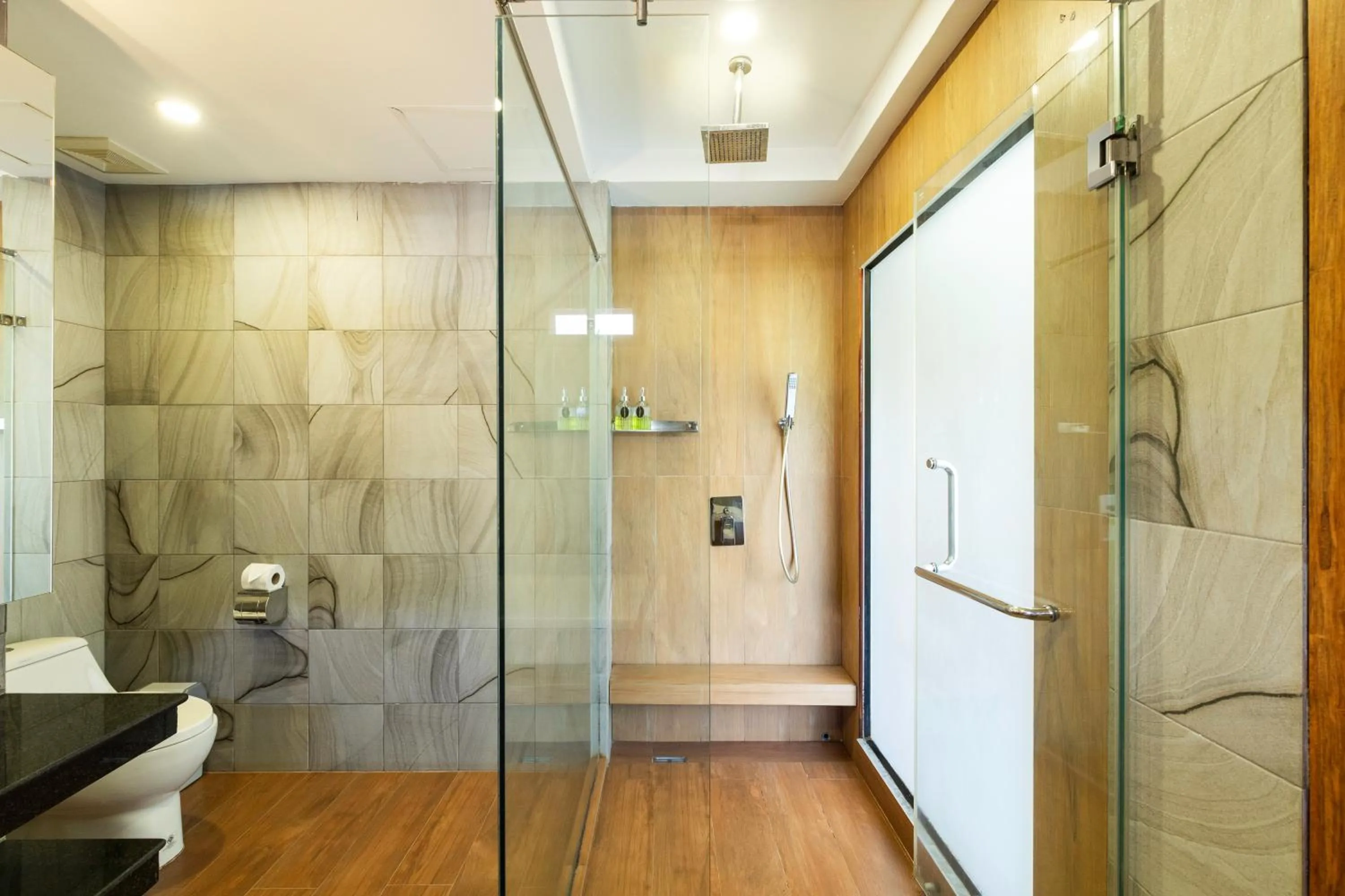 Shower in Peak Elite Boutique