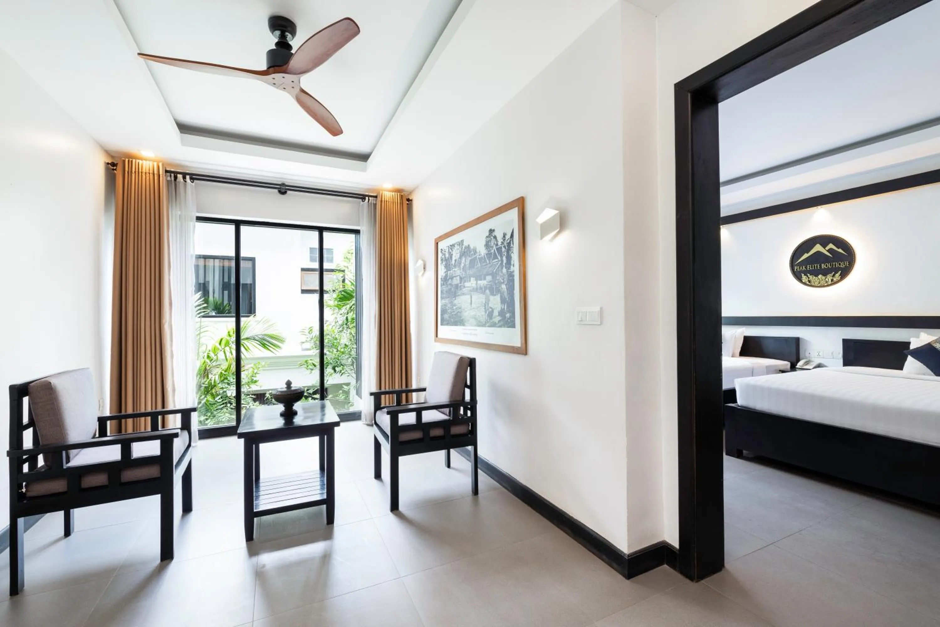 Bed in Peak Elite Boutique