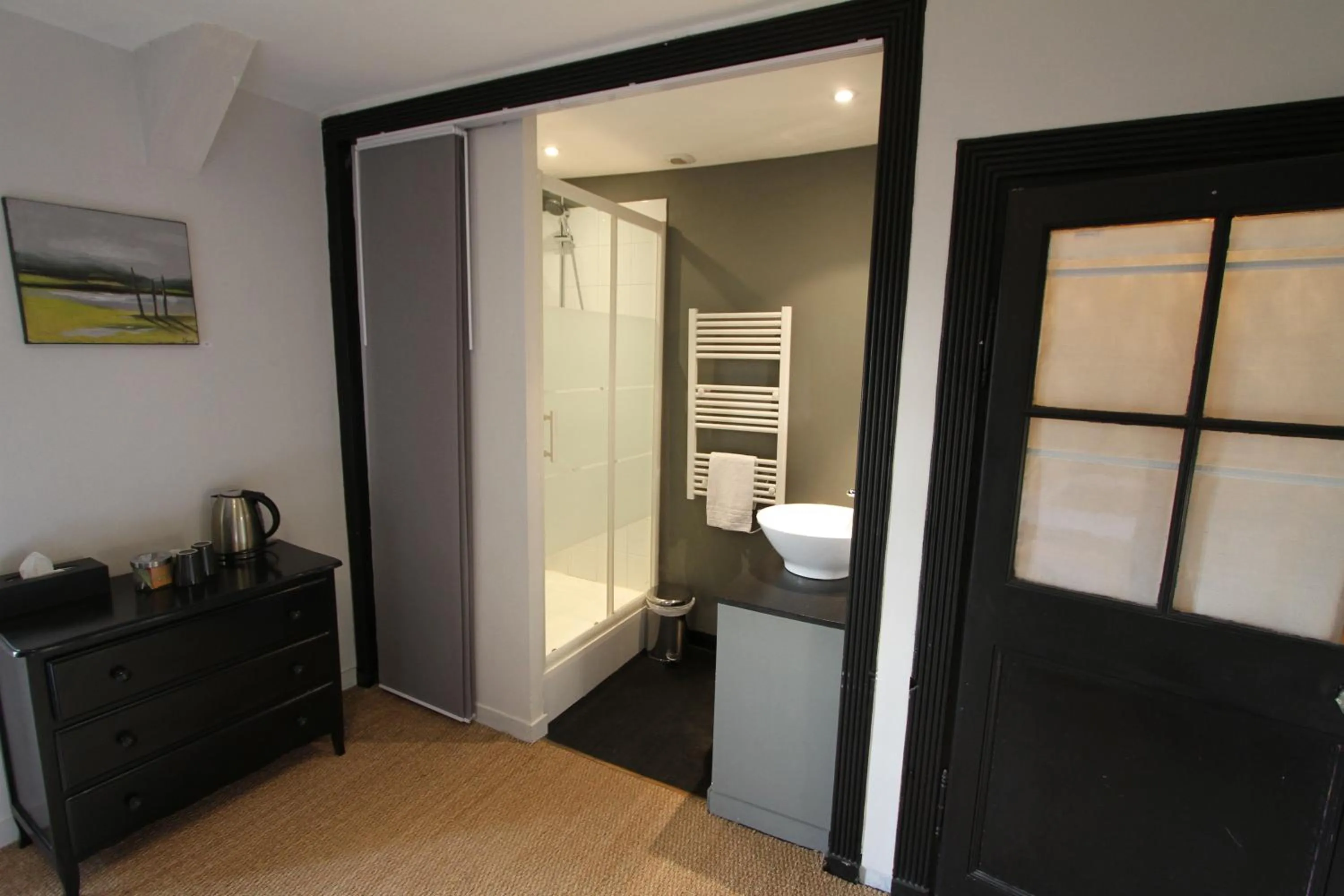 Shower in La Haute Flourie - bed and breakfast -chambres d'hôtes