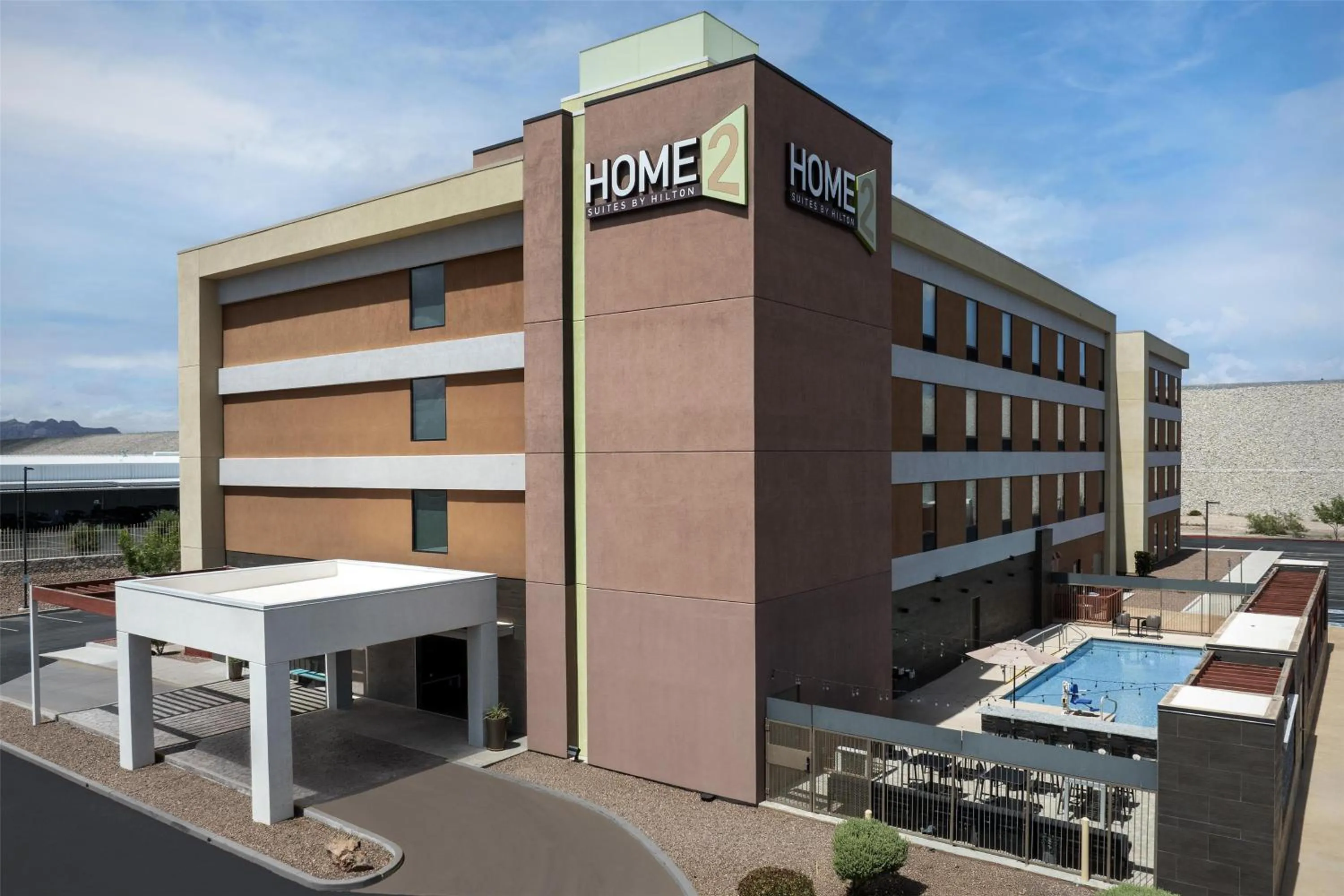 Property building in Home2 Suites By Hilton Las Cruces