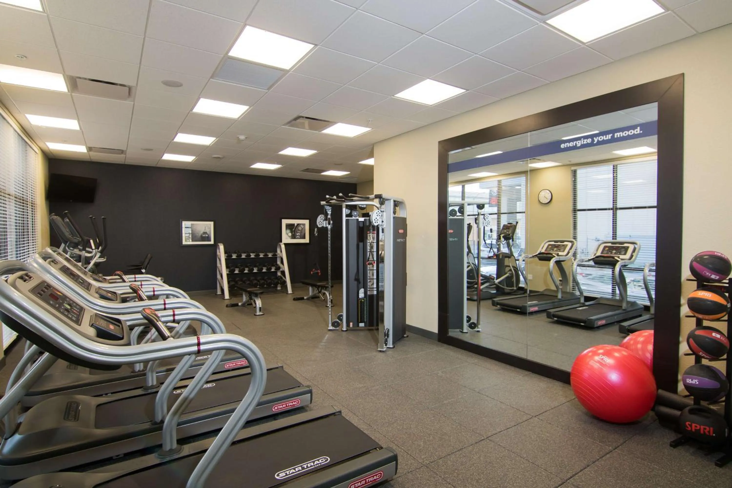 Fitness centre/facilities in Hampton Inn & Suites Tulsa Downtown, Ok