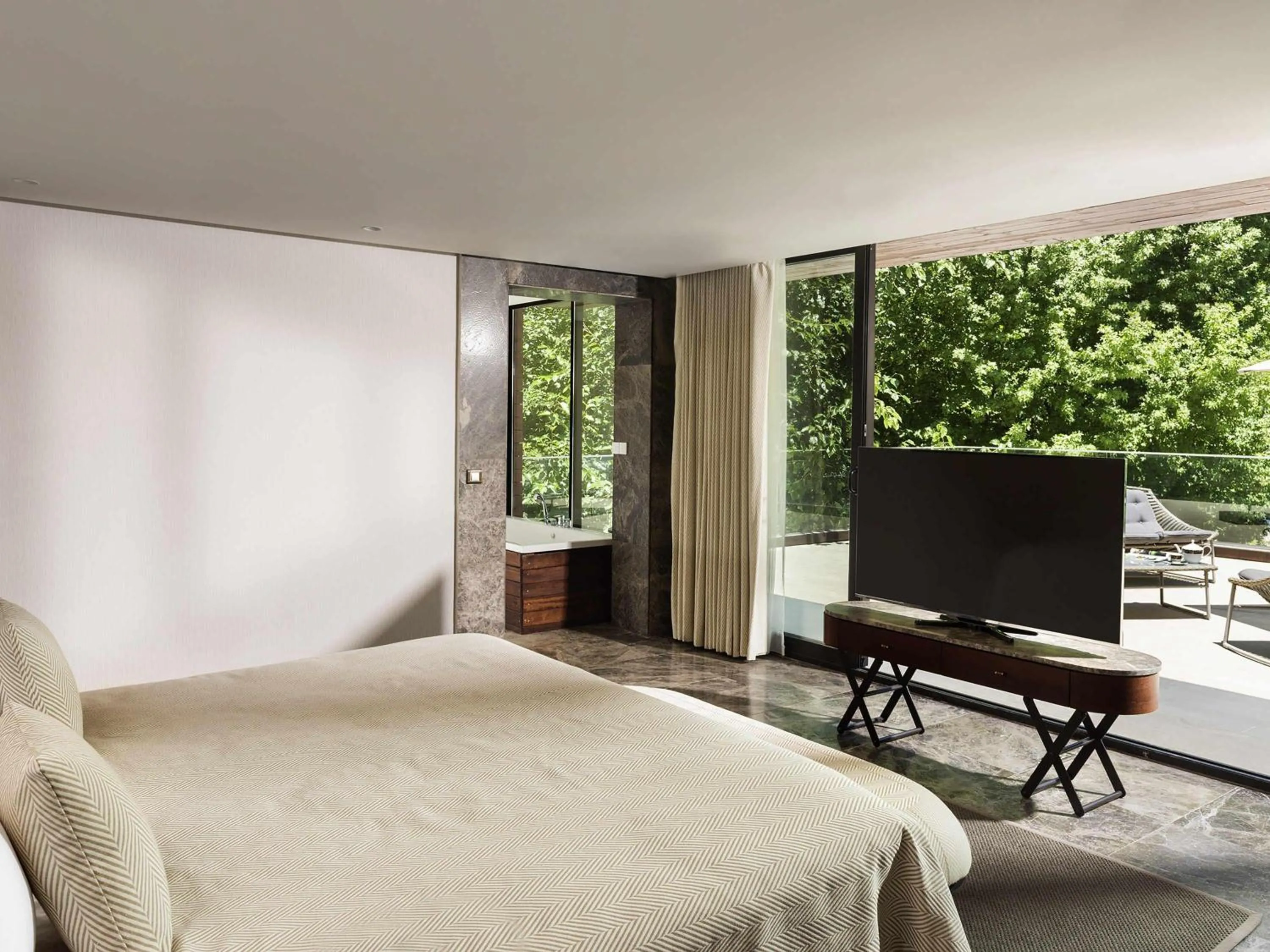 Bedroom, Bed in Club Prive by Rixos Gocek