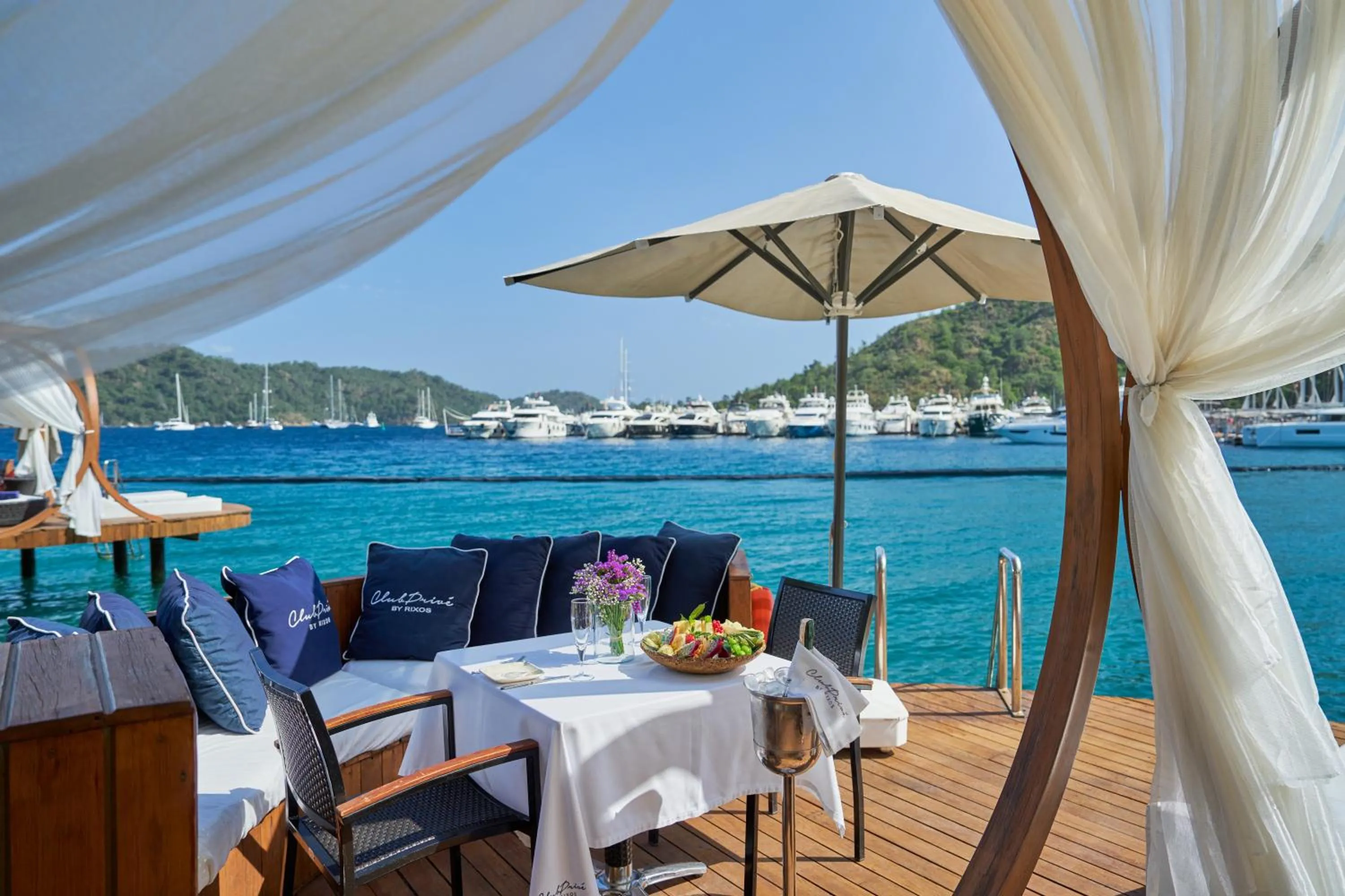 Beach in Club Prive by Rixos Gocek