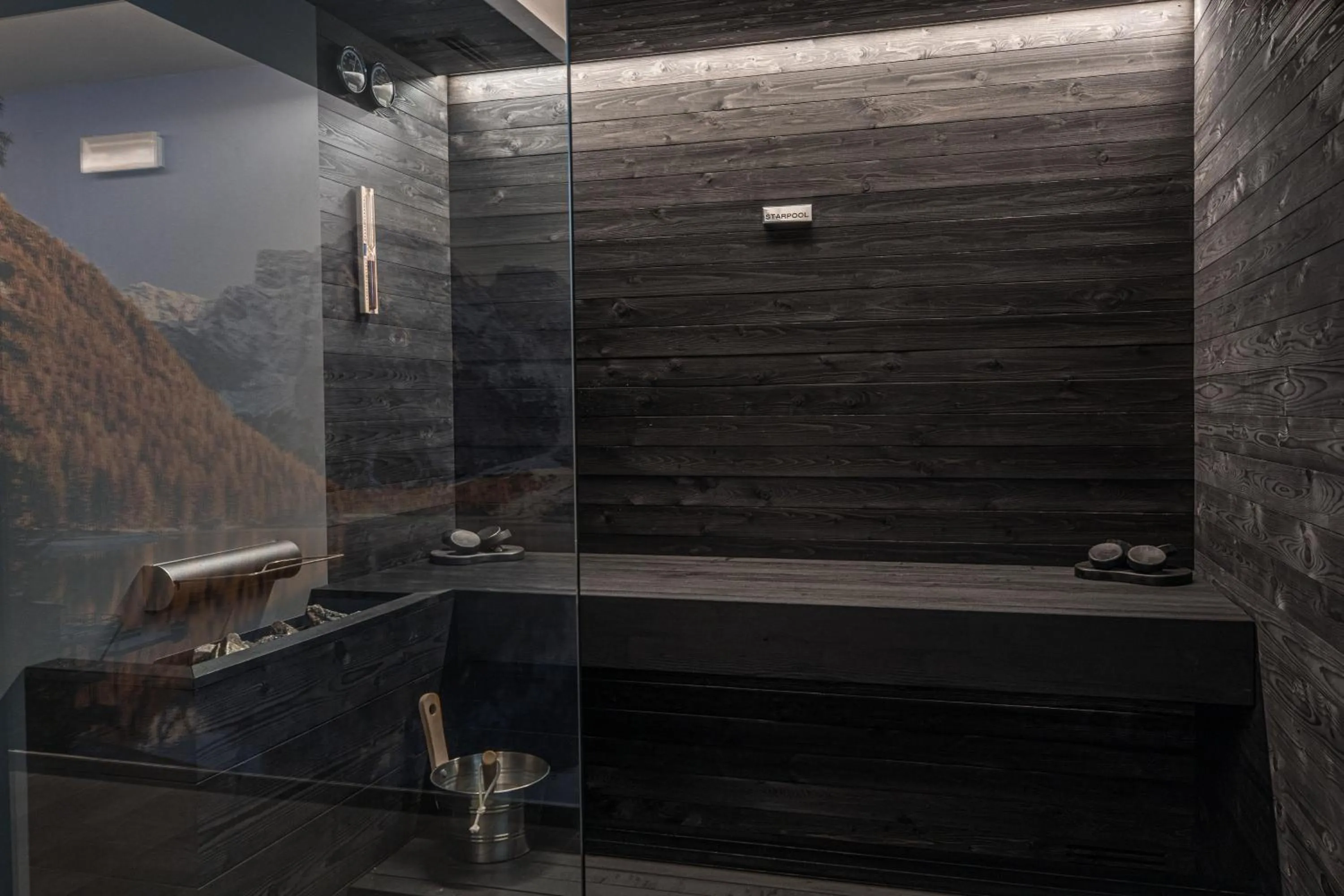 Sauna in Garni Maso San Michele