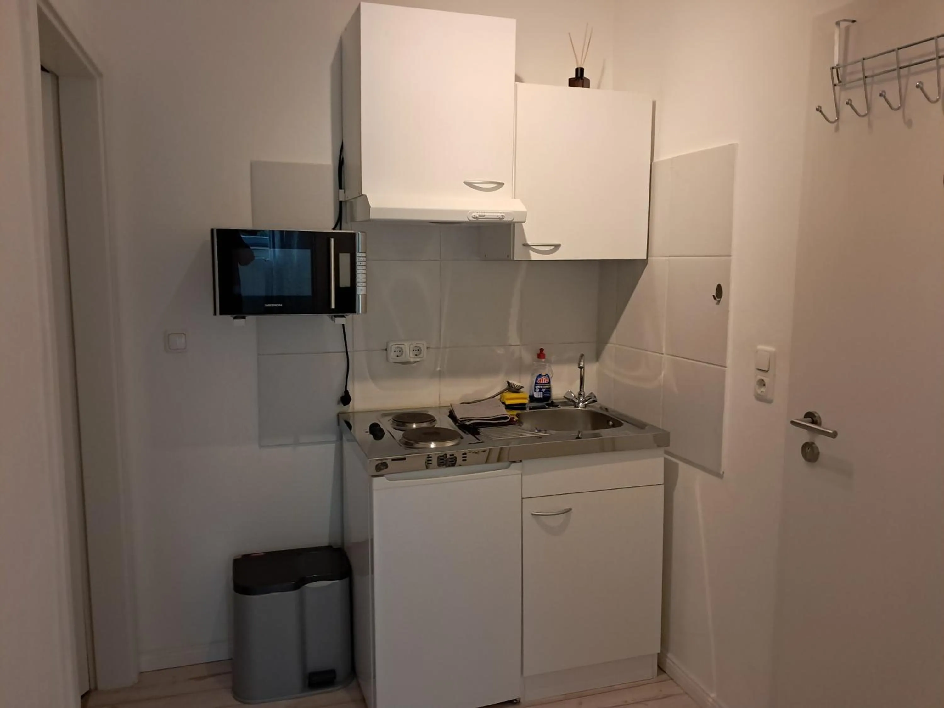 Kitchen or kitchenette in Gästehaus Laßbruch