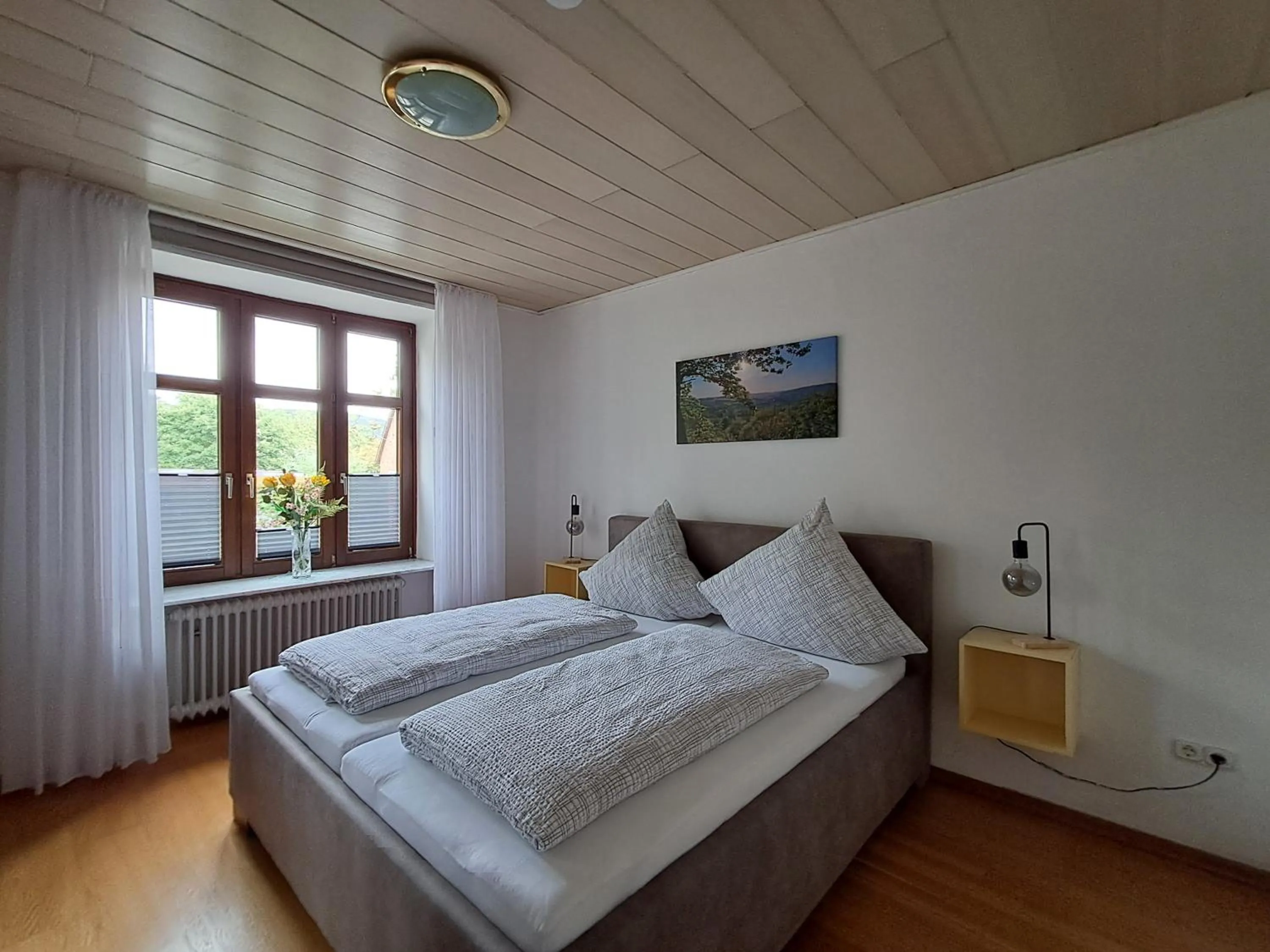 Bedroom, Bed in Gästehaus Laßbruch