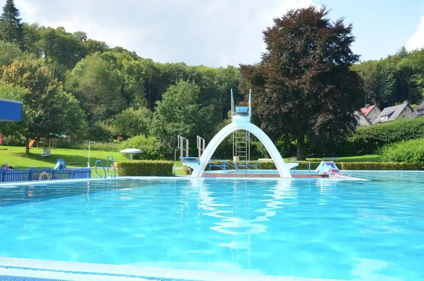Natural landscape in Gästehaus Laßbruch