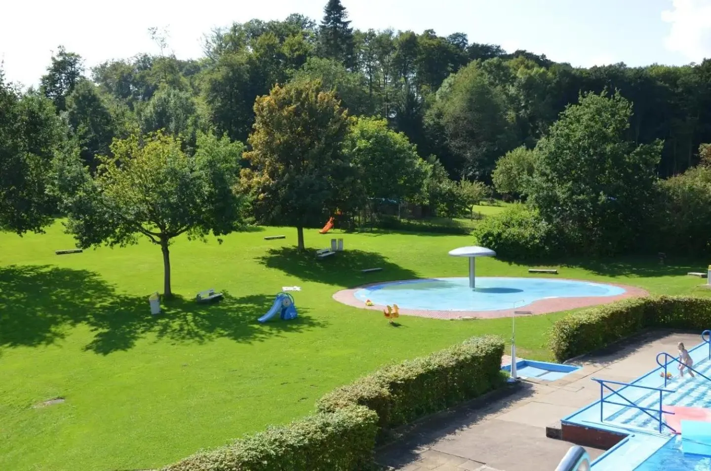 Natural landscape in Gästehaus Laßbruch