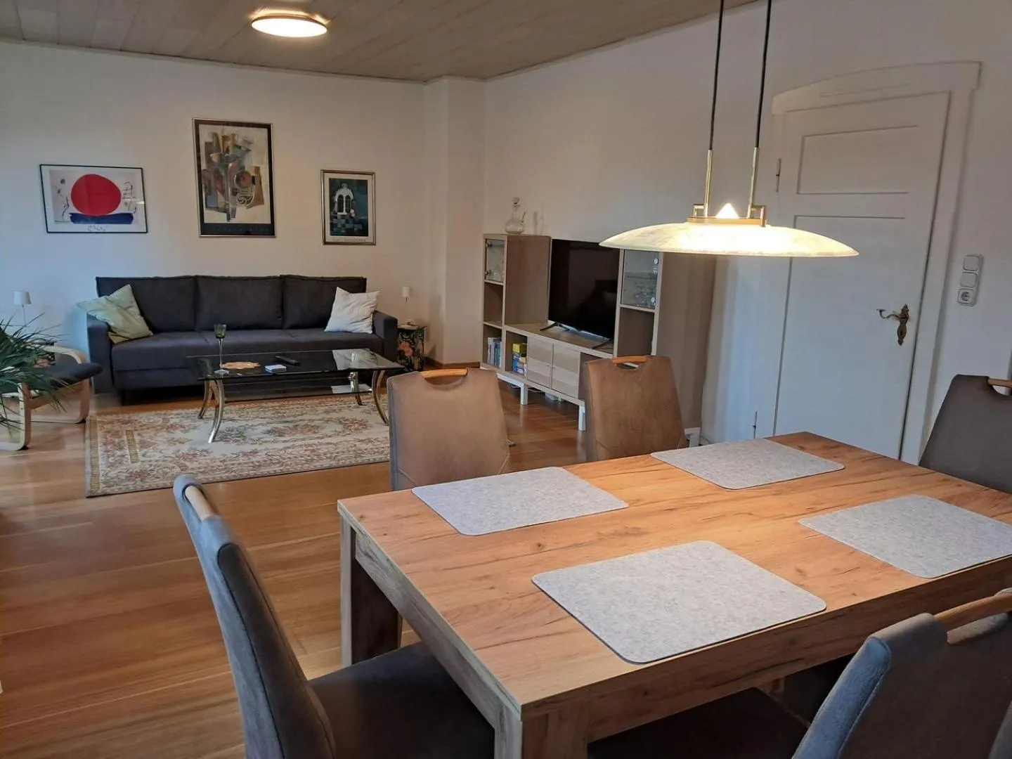 Living room in Gästehaus Laßbruch