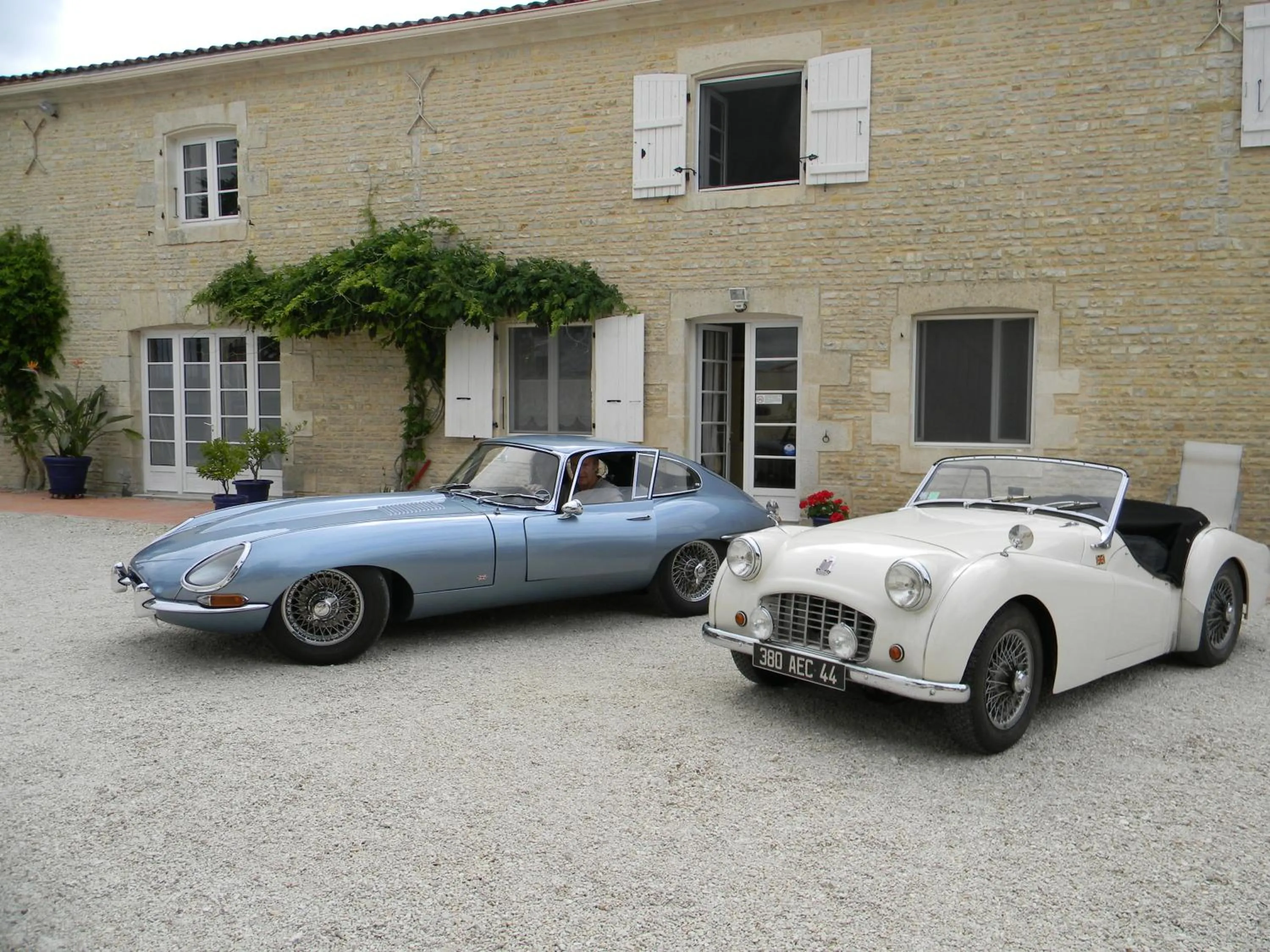 group of guests in Le Logis d'ANTIGNY