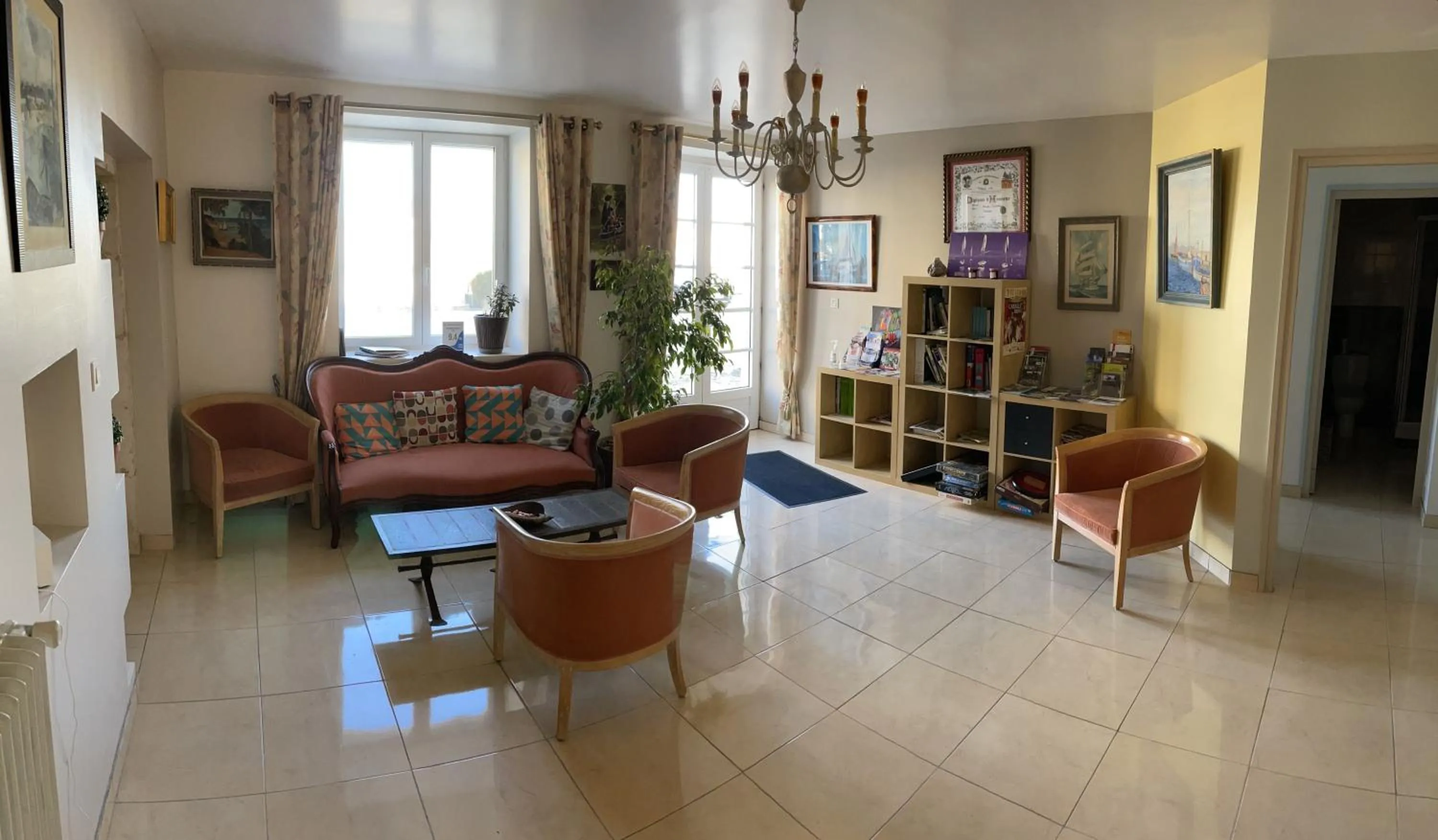 Living room in Le Logis d'ANTIGNY