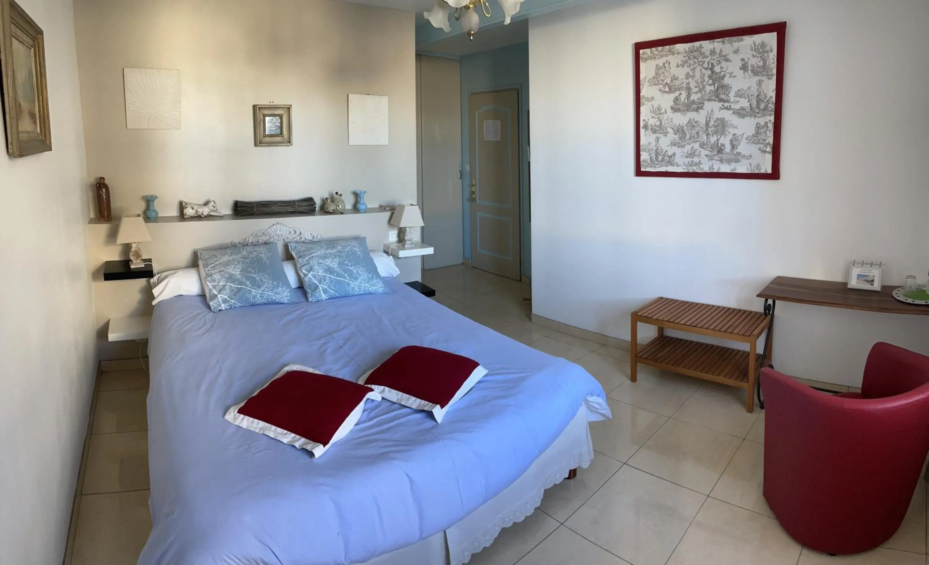 Bed in Le Logis d'ANTIGNY