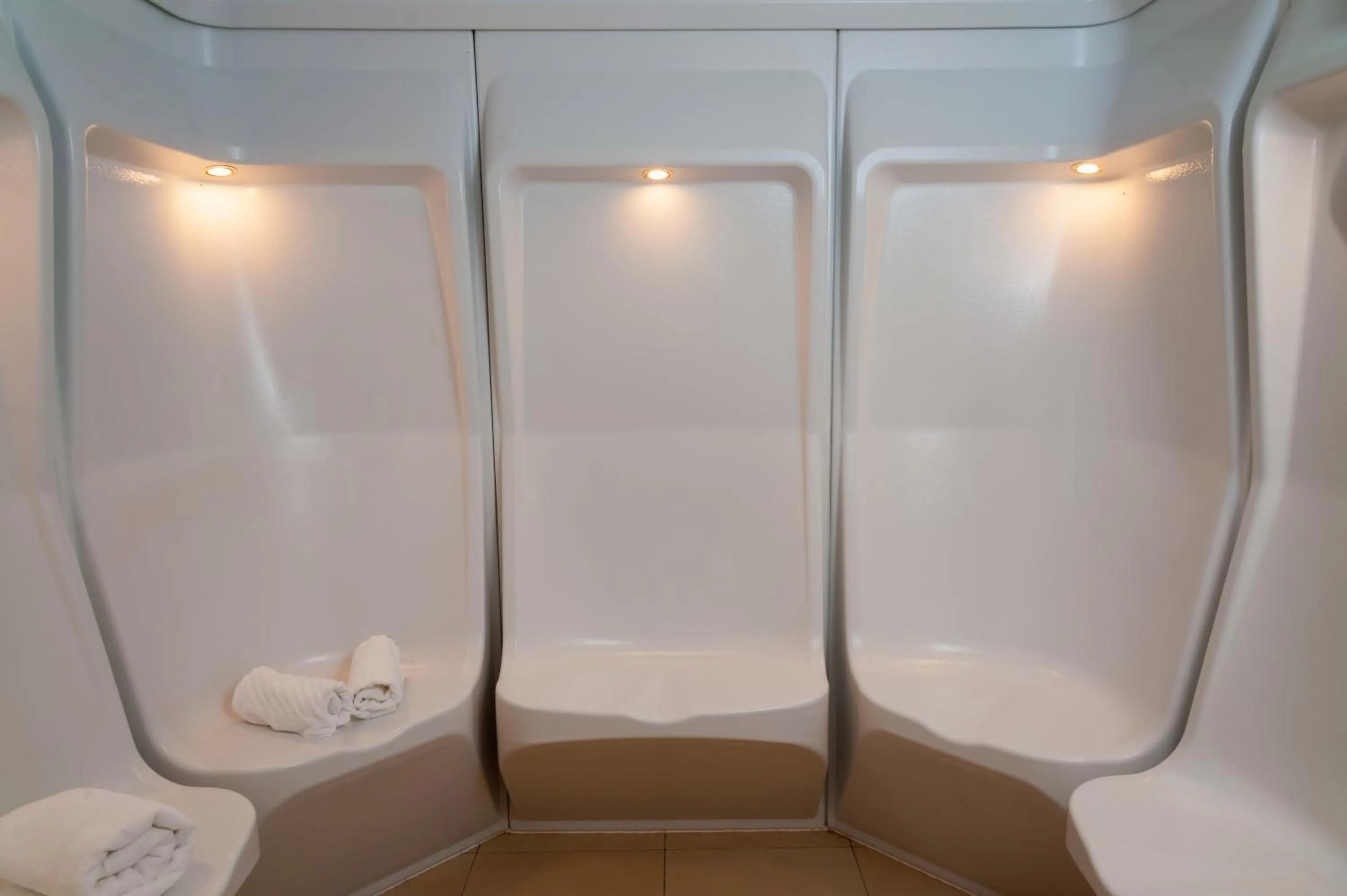 Steam room in Hotel Rotondo