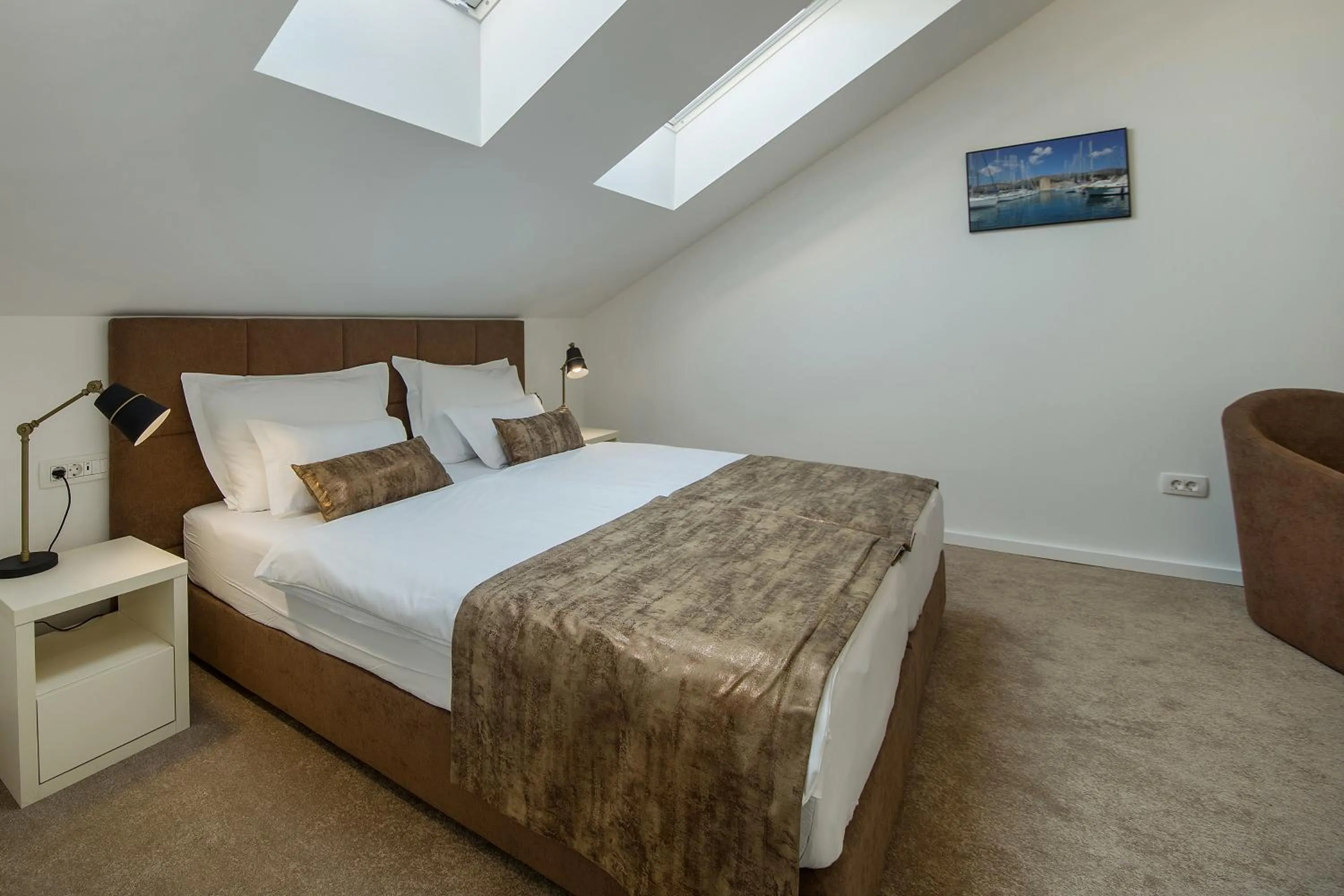 Bedroom, Bed in Hotel Rotondo