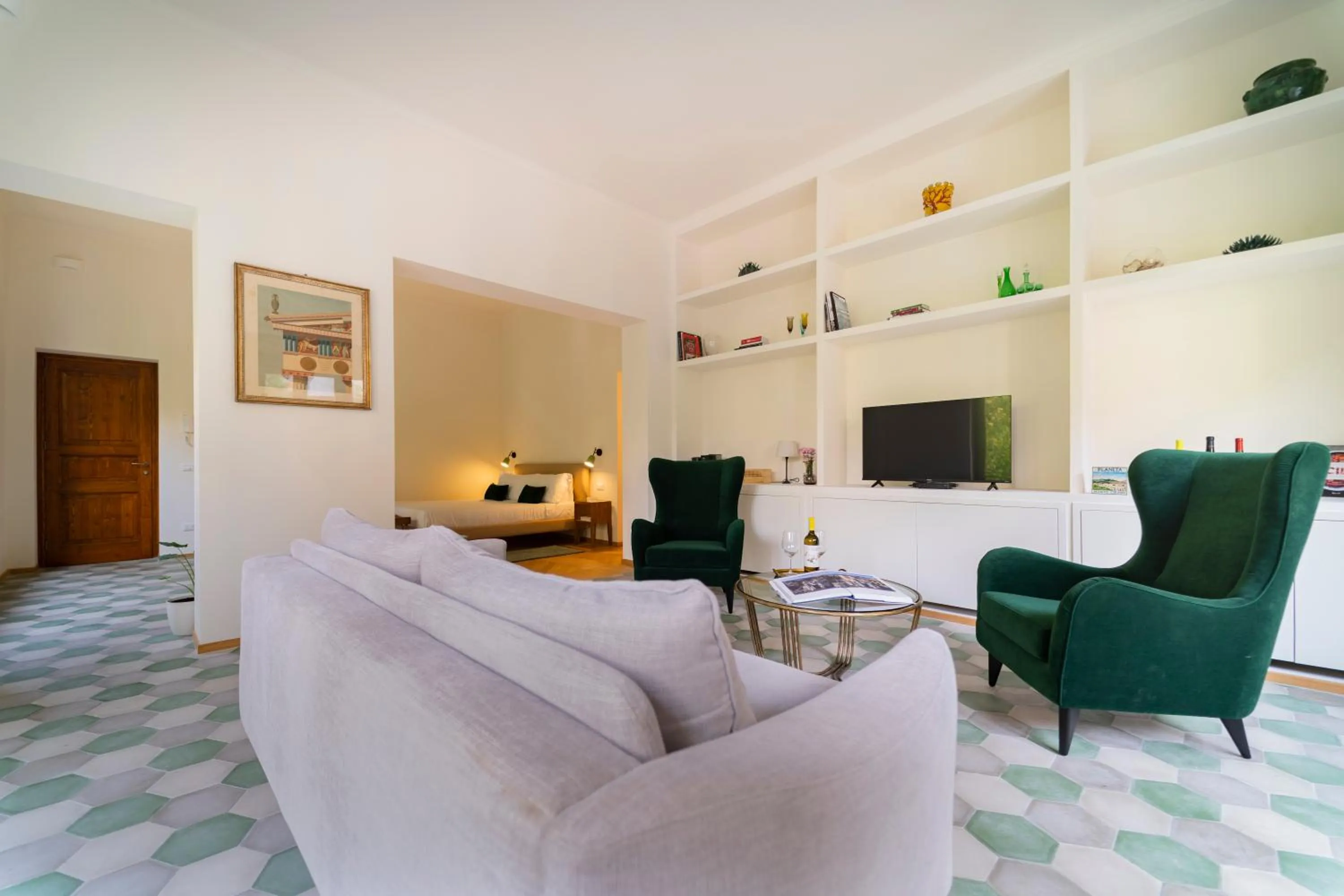 Living room in Palazzo Planeta