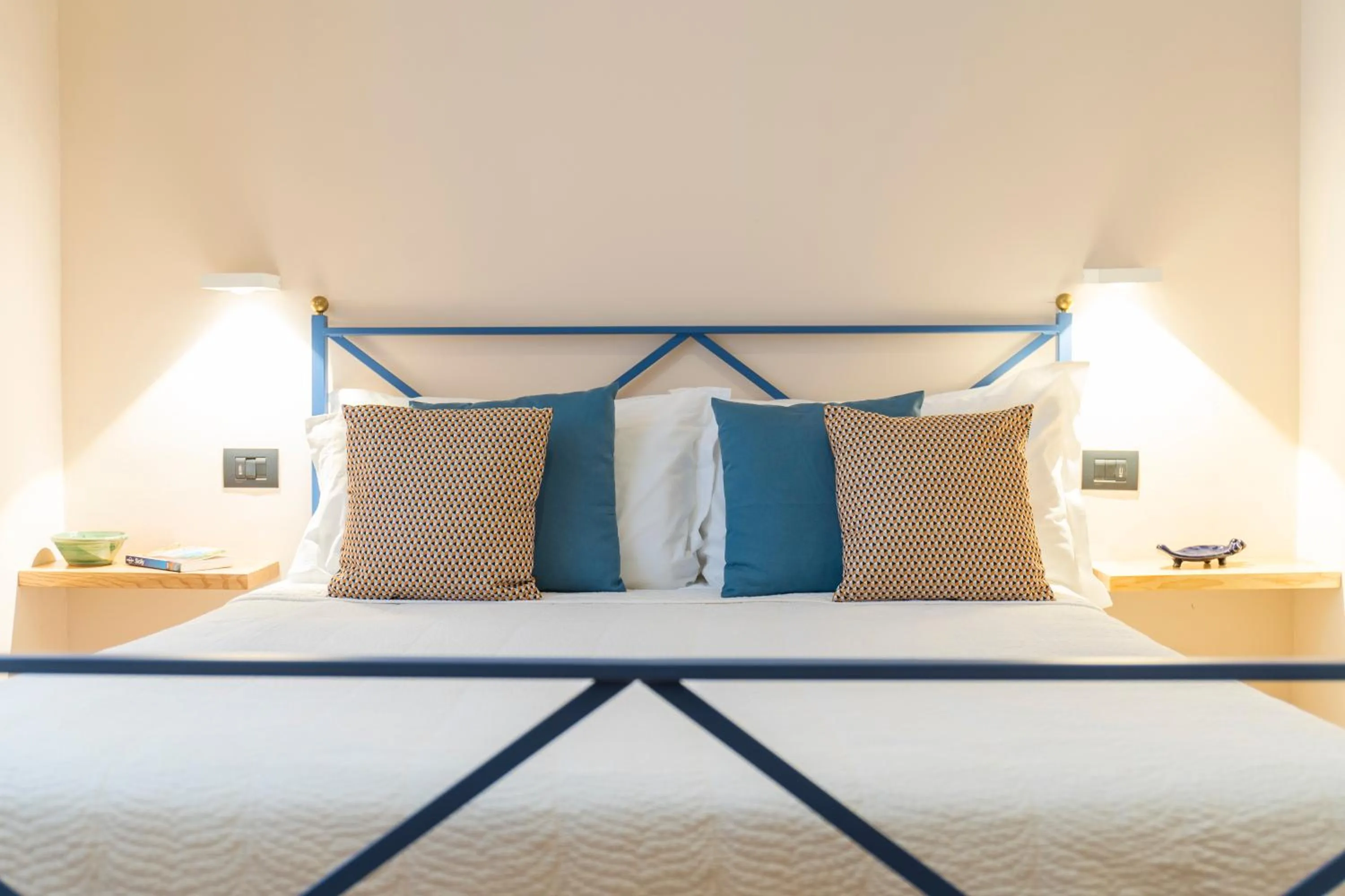 Bedroom, Bed in Palazzo Planeta