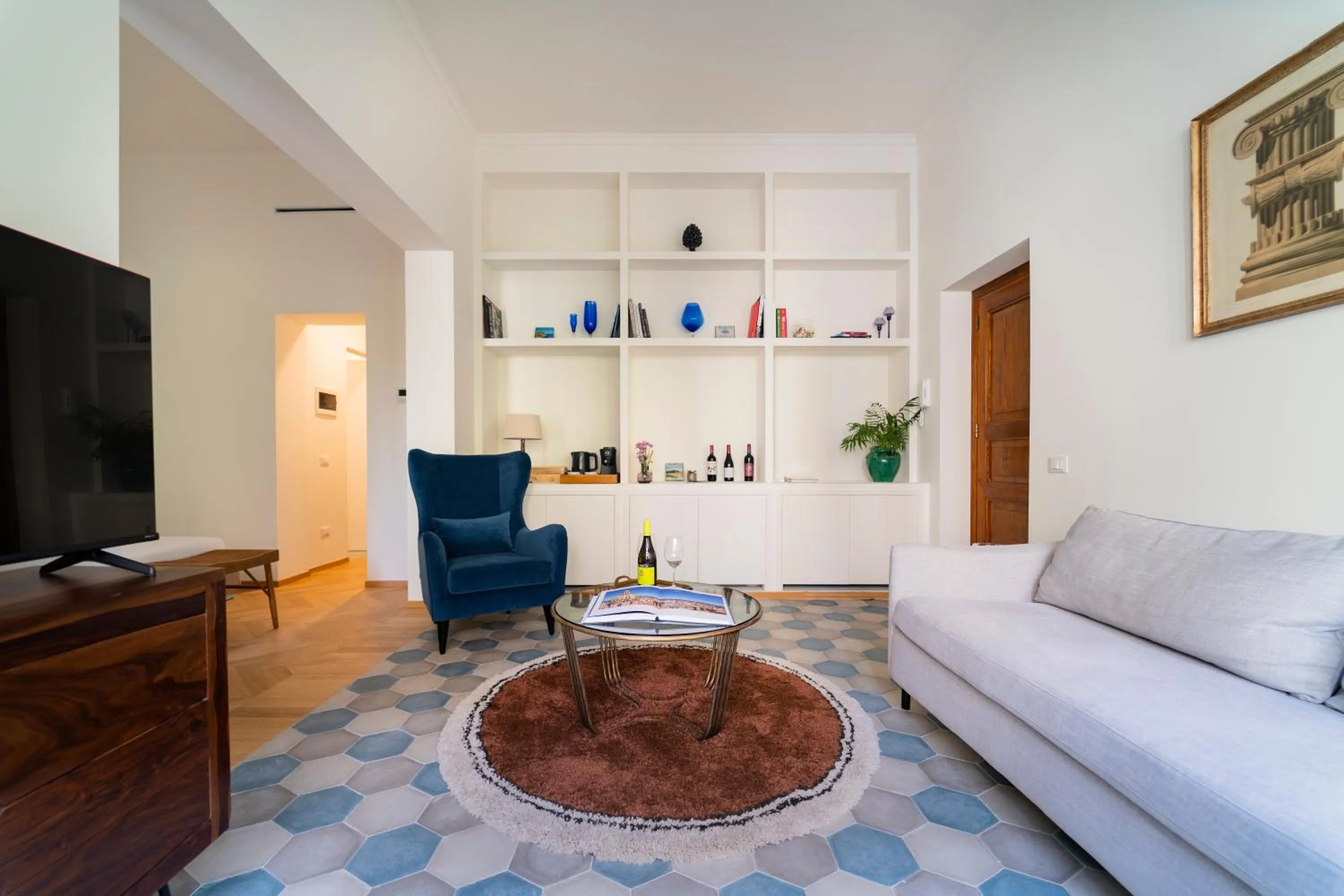 Living room in Palazzo Planeta