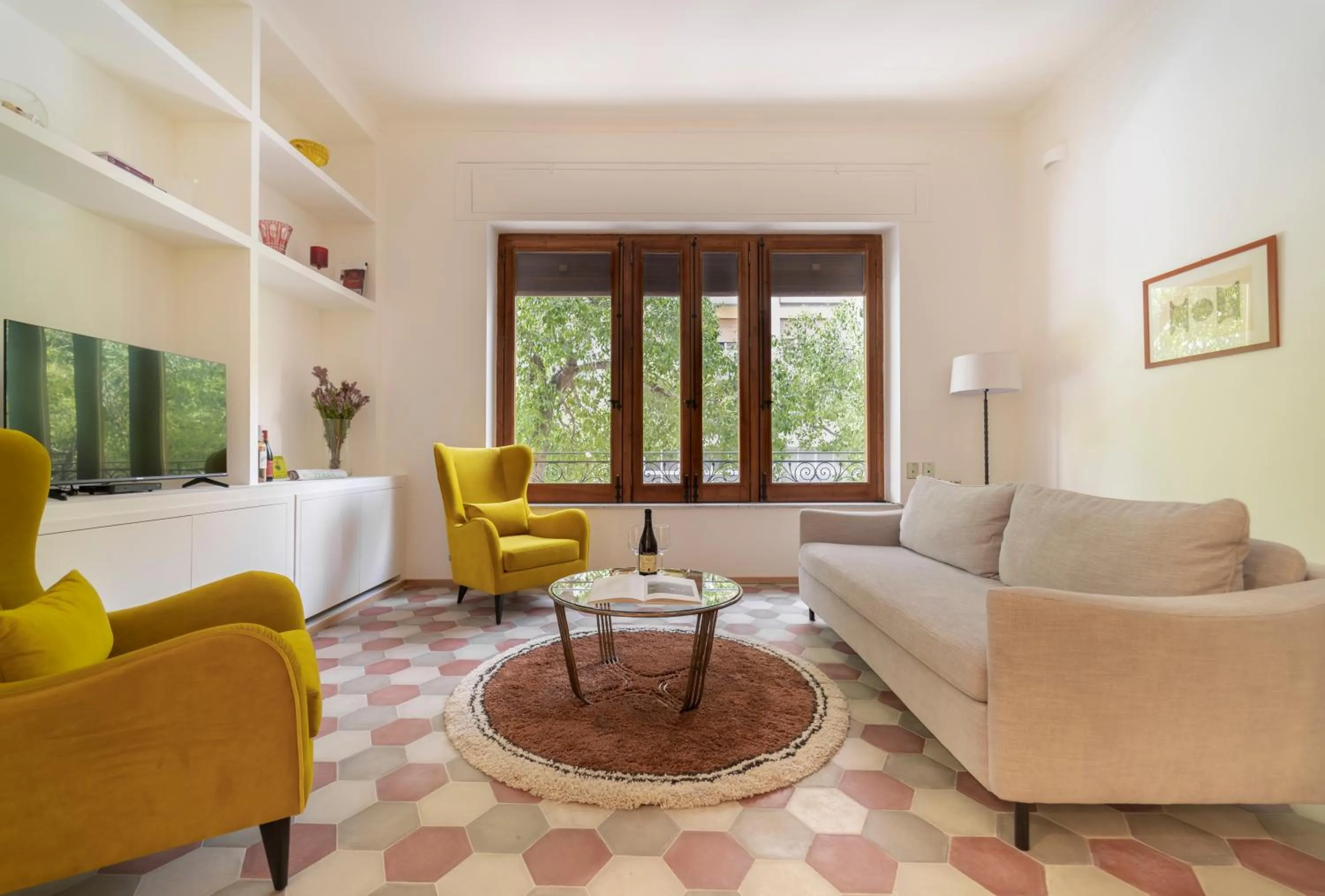 Living room in Palazzo Planeta