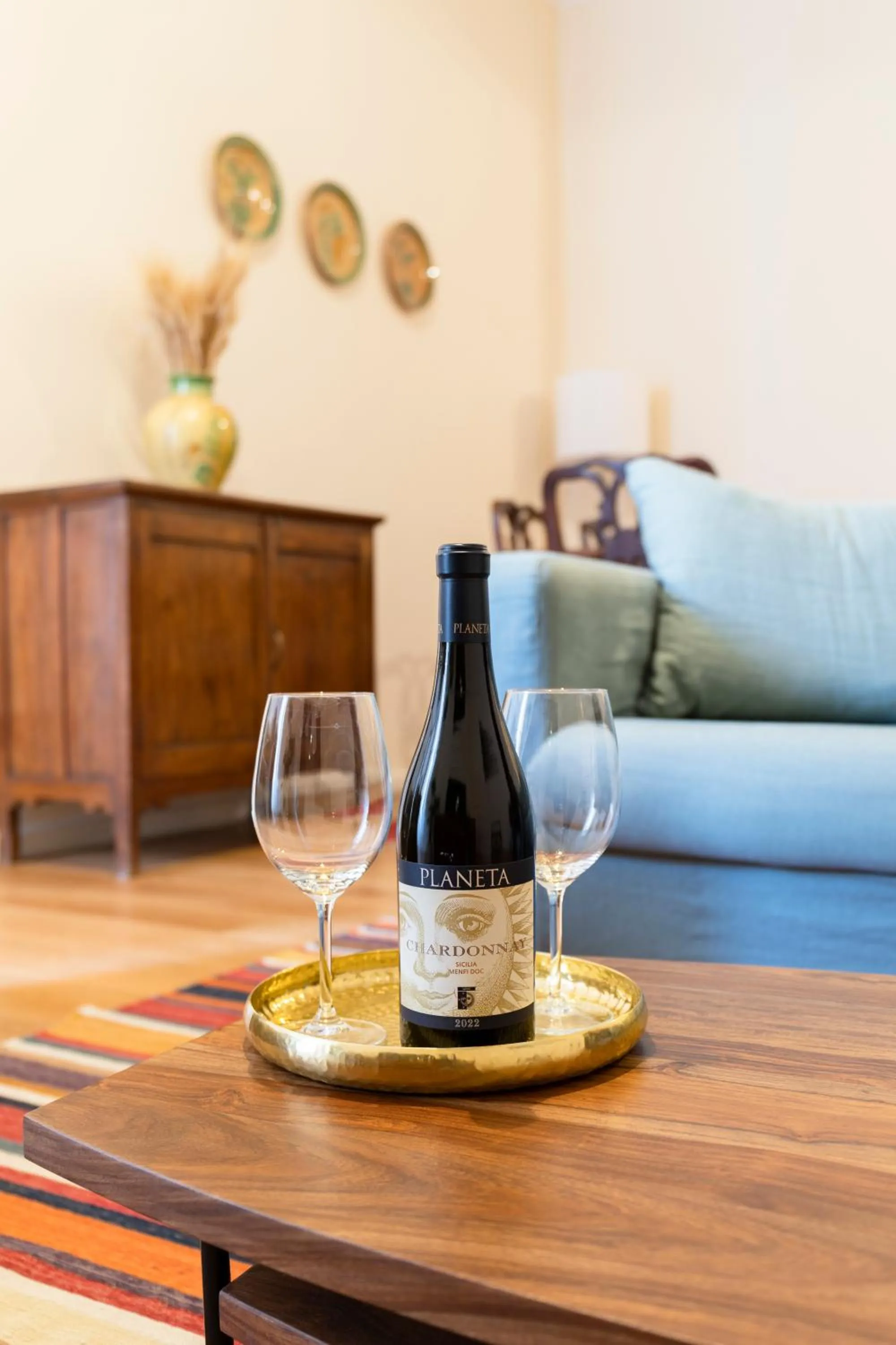 Living room in Palazzo Planeta