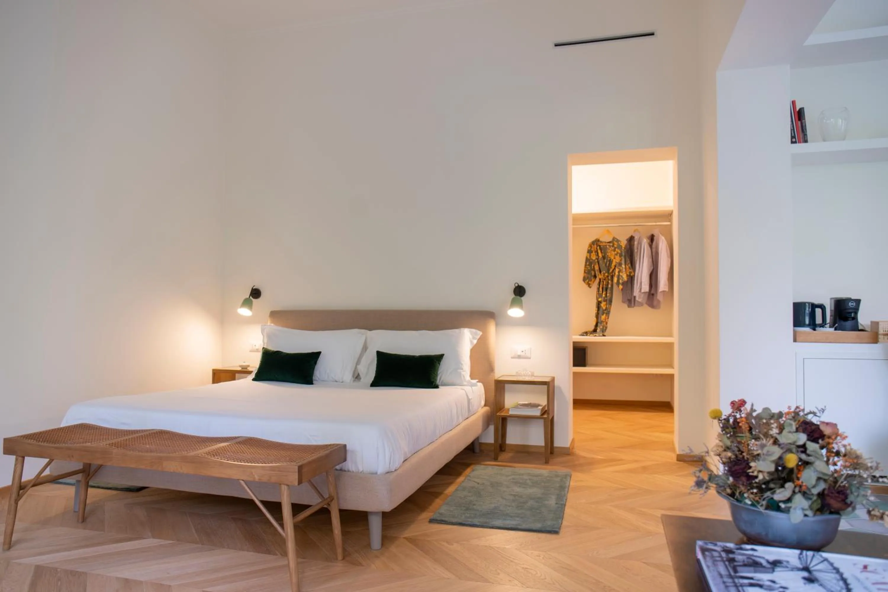 Bedroom, Bed in Palazzo Planeta