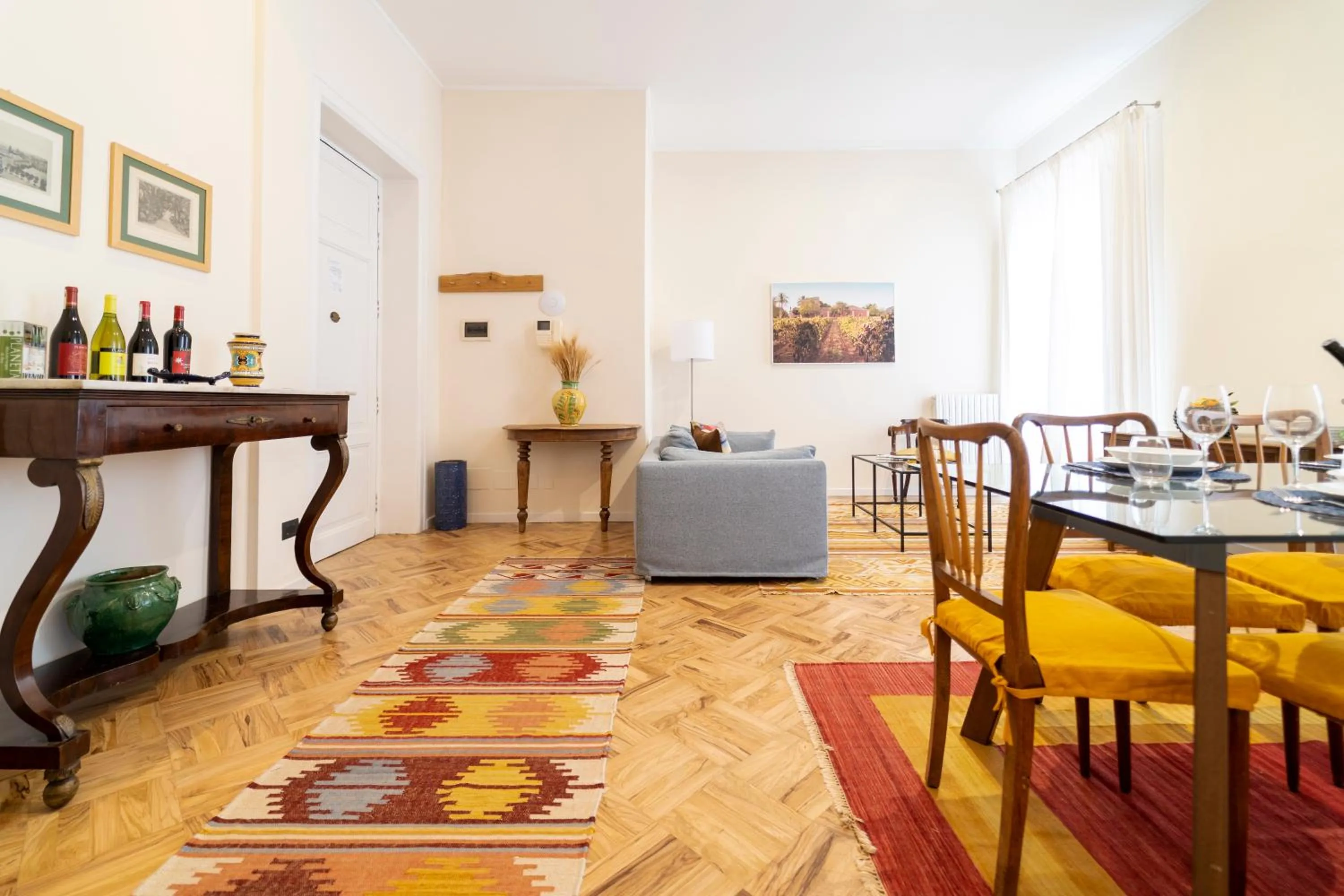 Dining area in Palazzo Planeta
