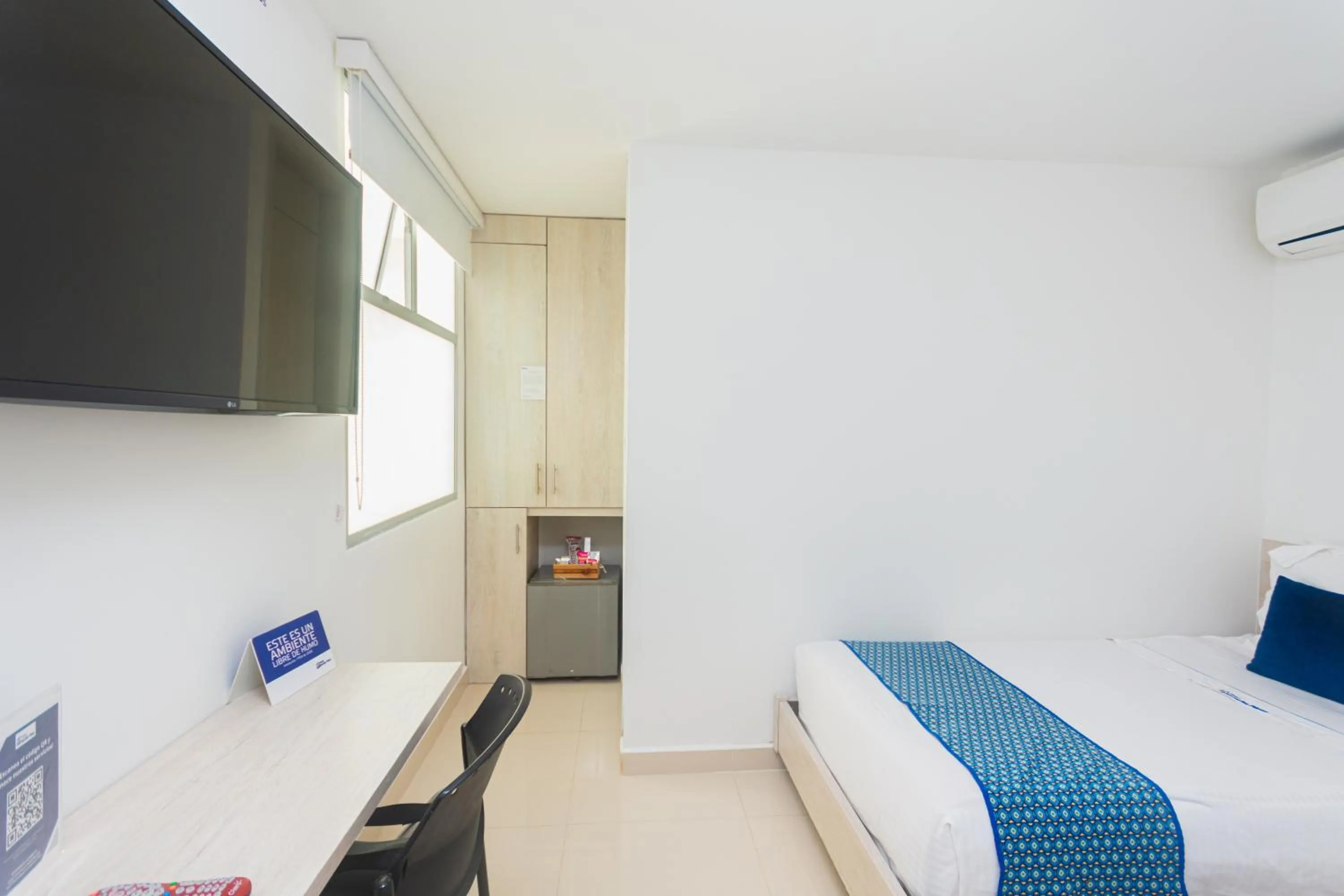 Bed in Hotel Laureles Plaza