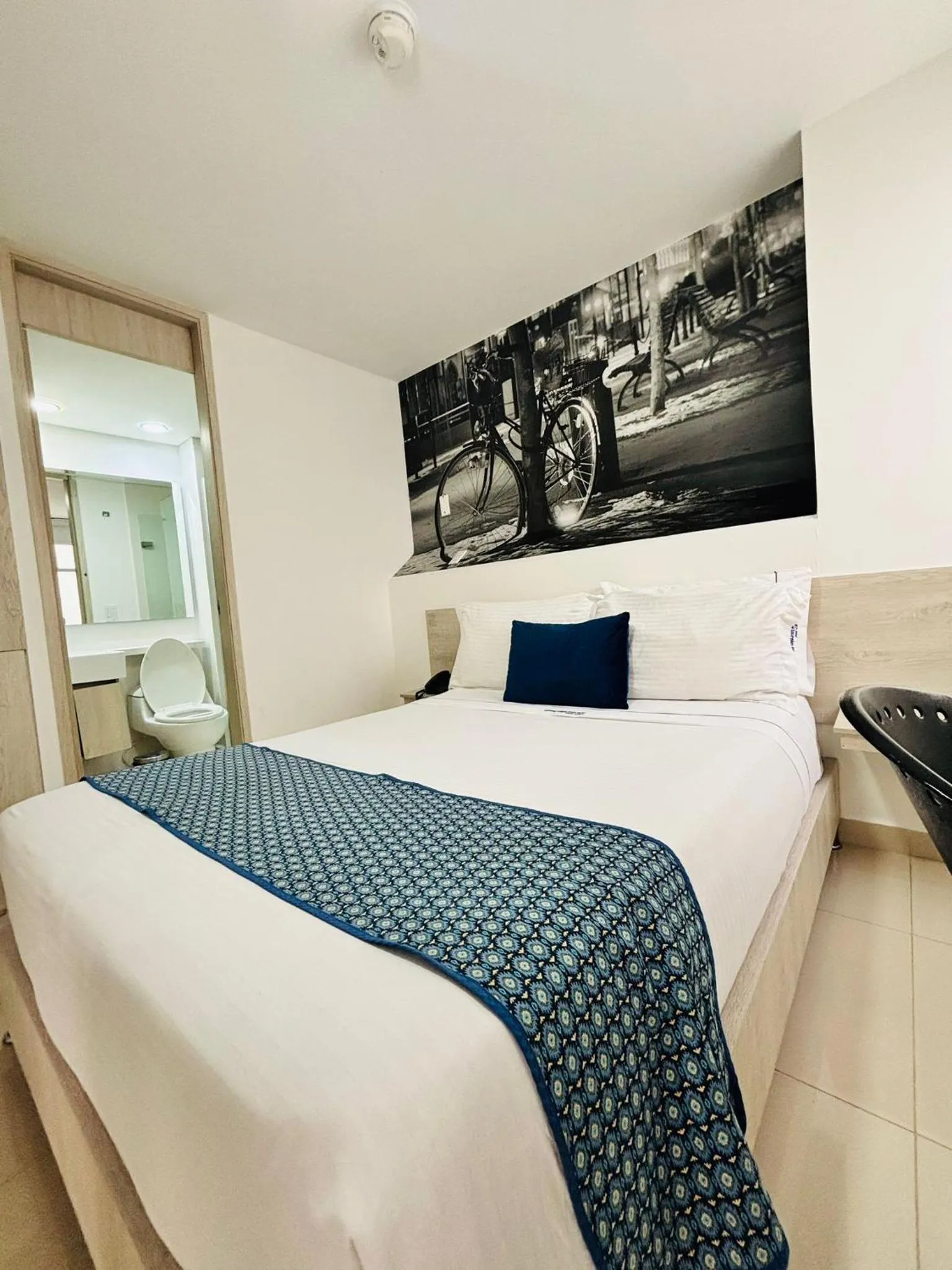 Bed in Hotel Laureles Plaza