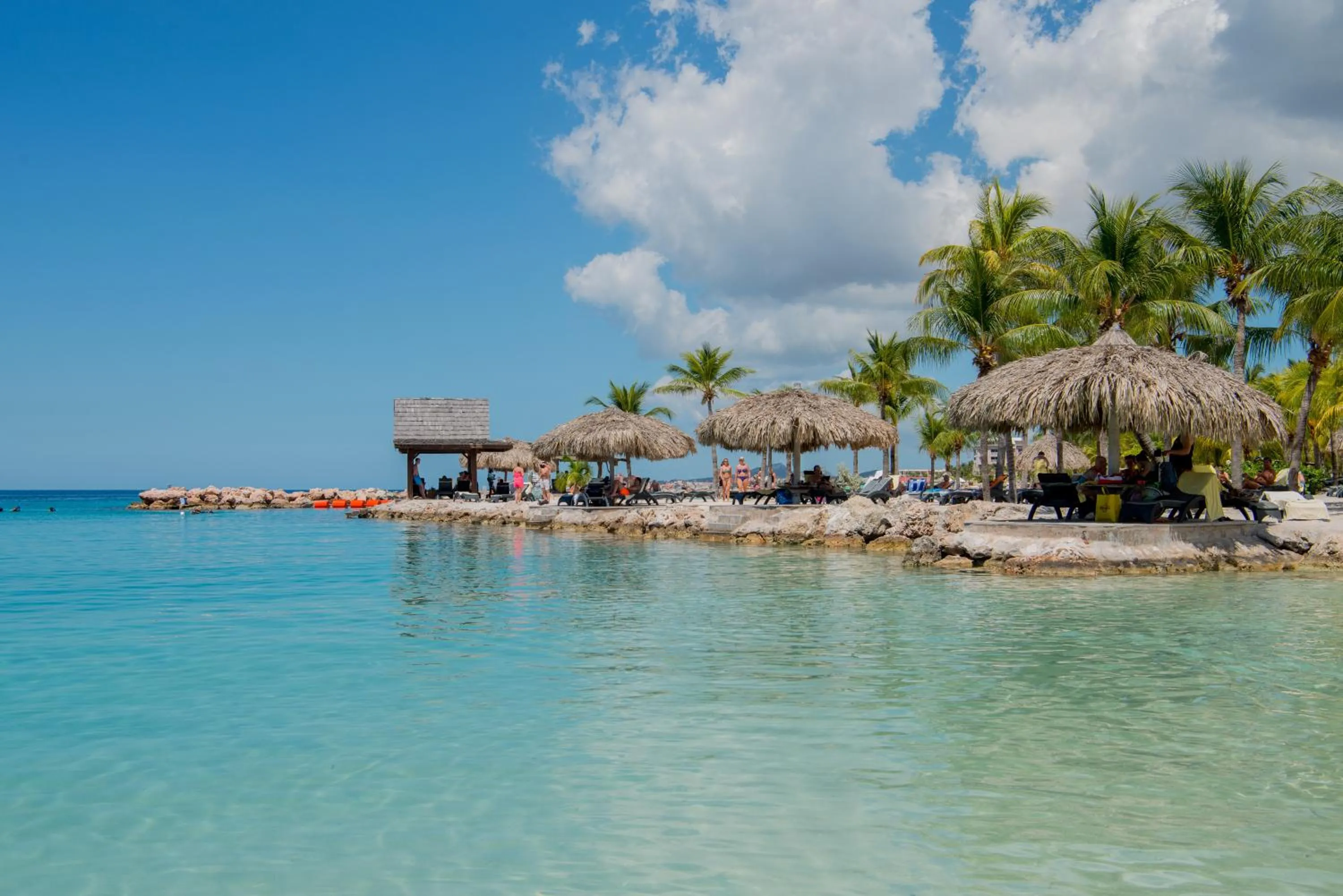 Beach in LionsDive Beach Resort