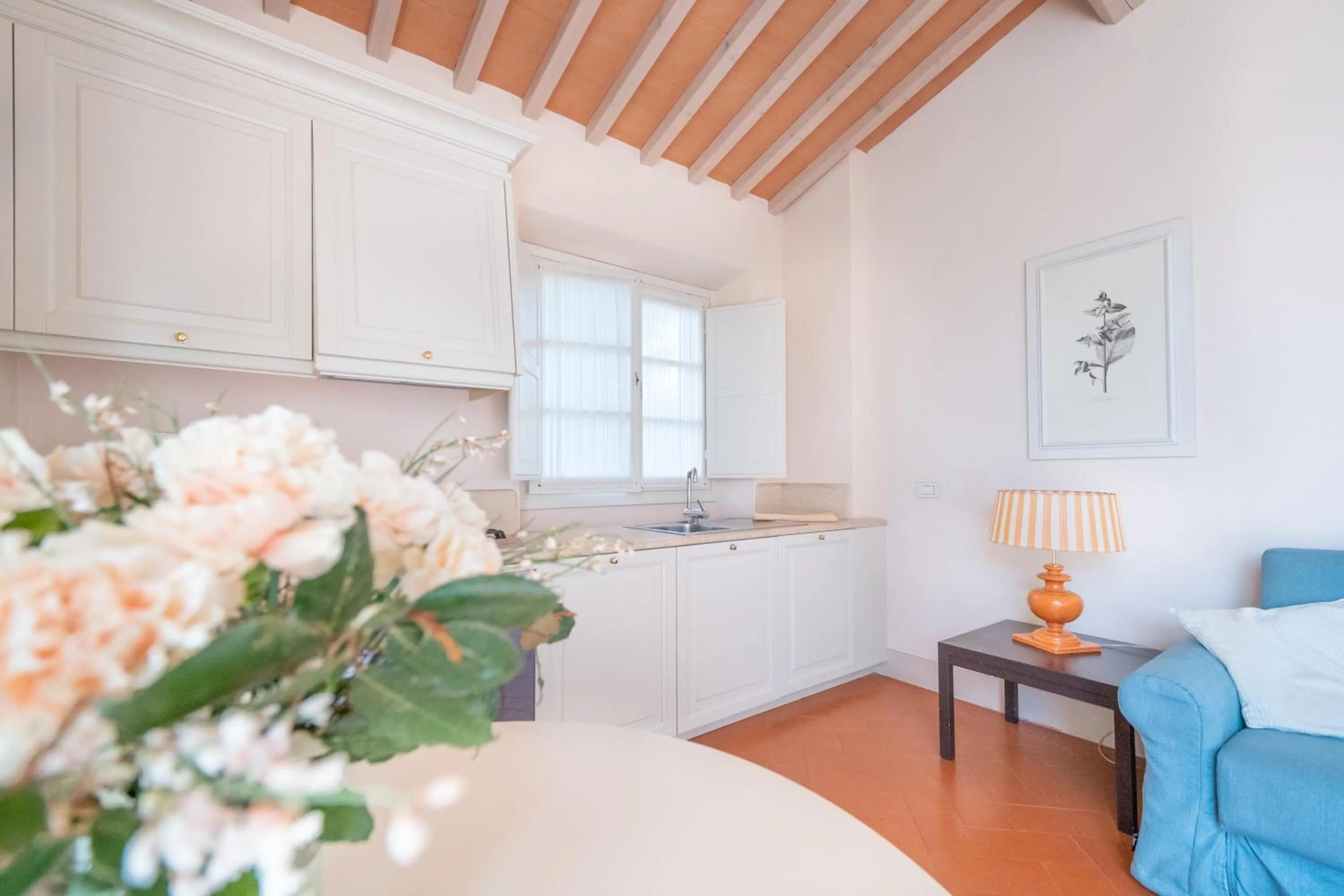 Kitchen or kitchenette in B&B Borgo di Pratavecchie