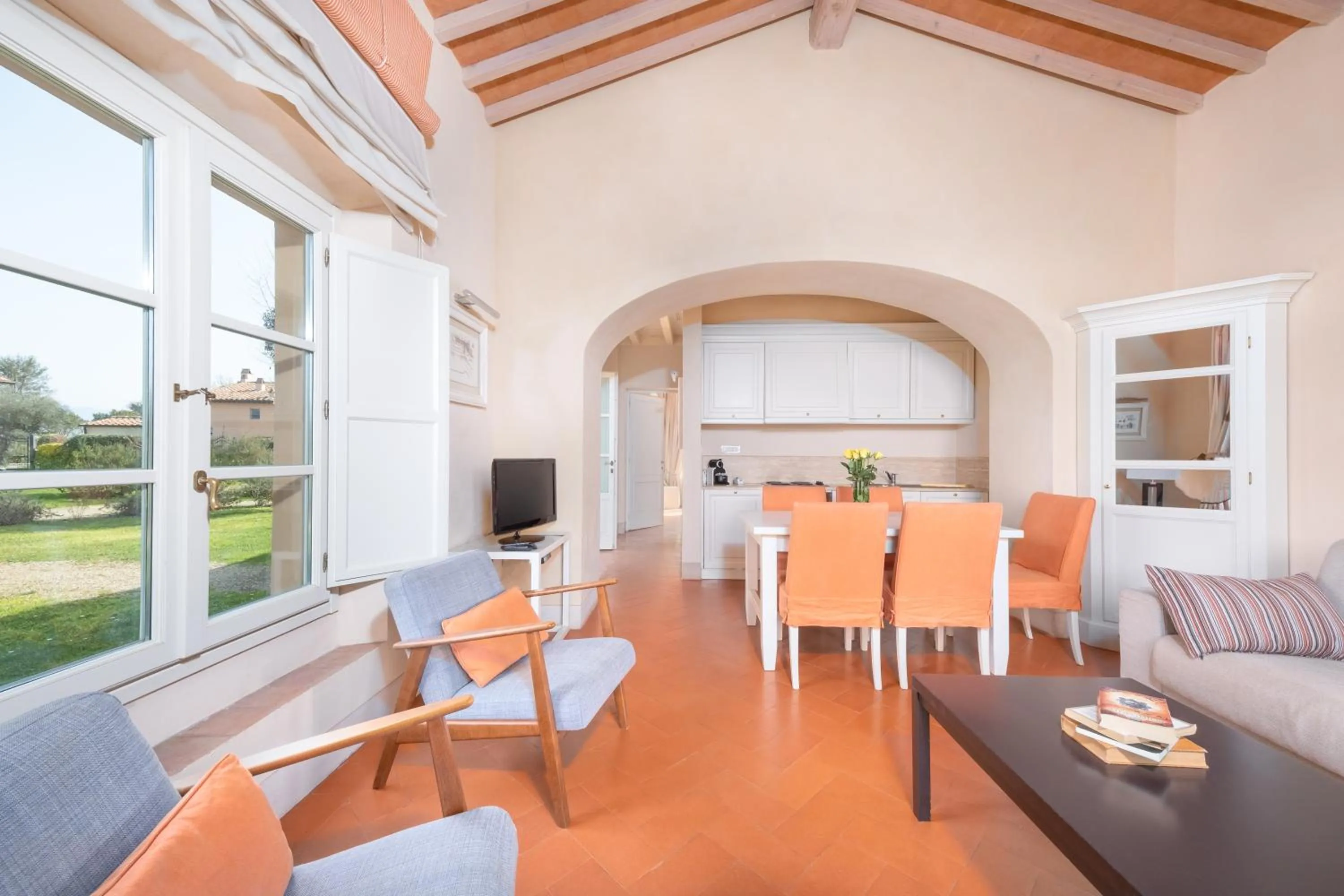 Living room in B&B Borgo di Pratavecchie