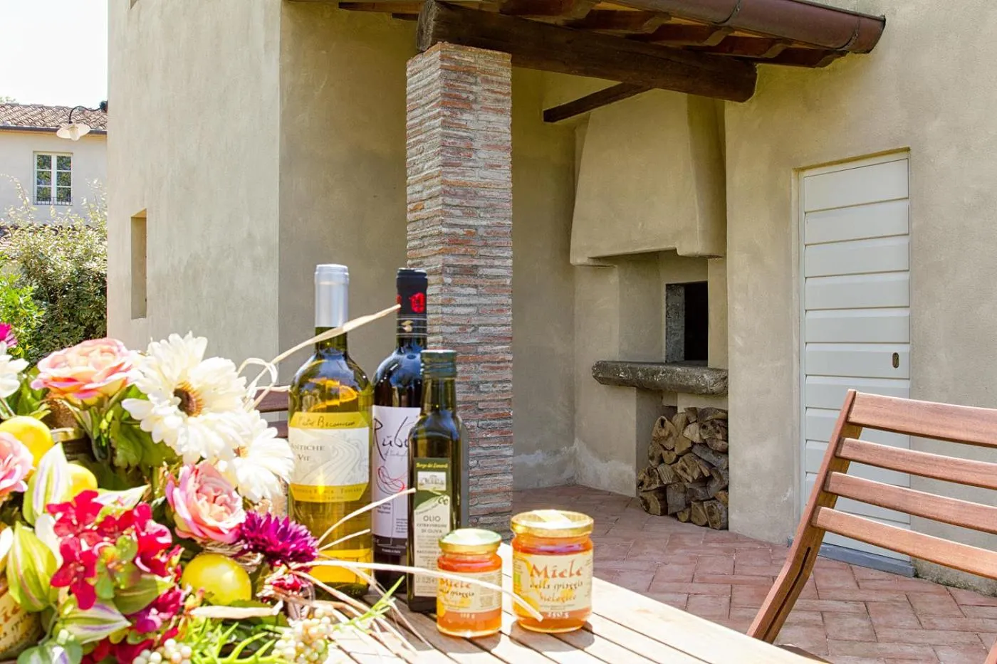 BBQ facilities in B&B Borgo di Pratavecchie