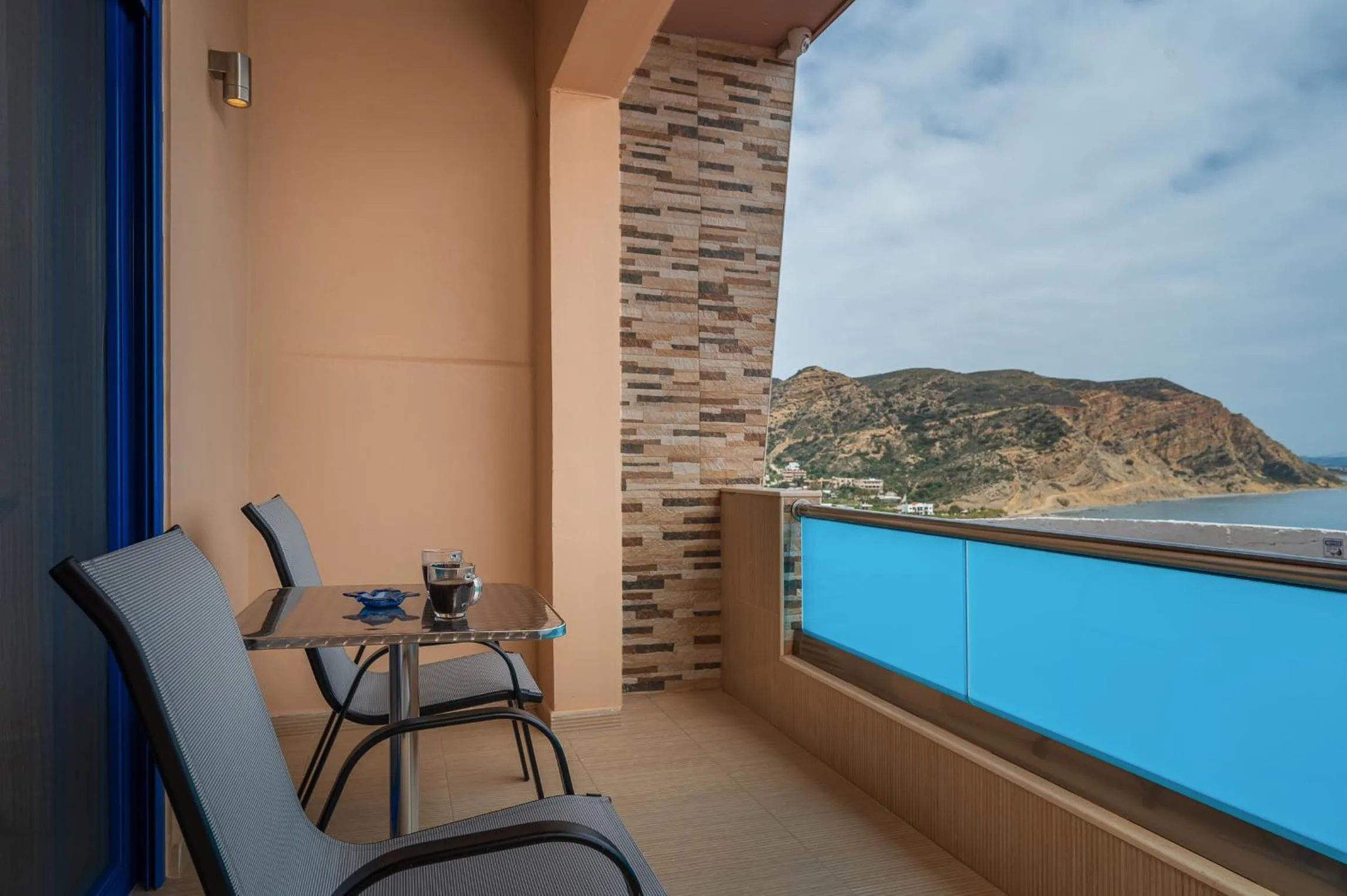 Balcony/Terrace in Minos Boutique Hotel