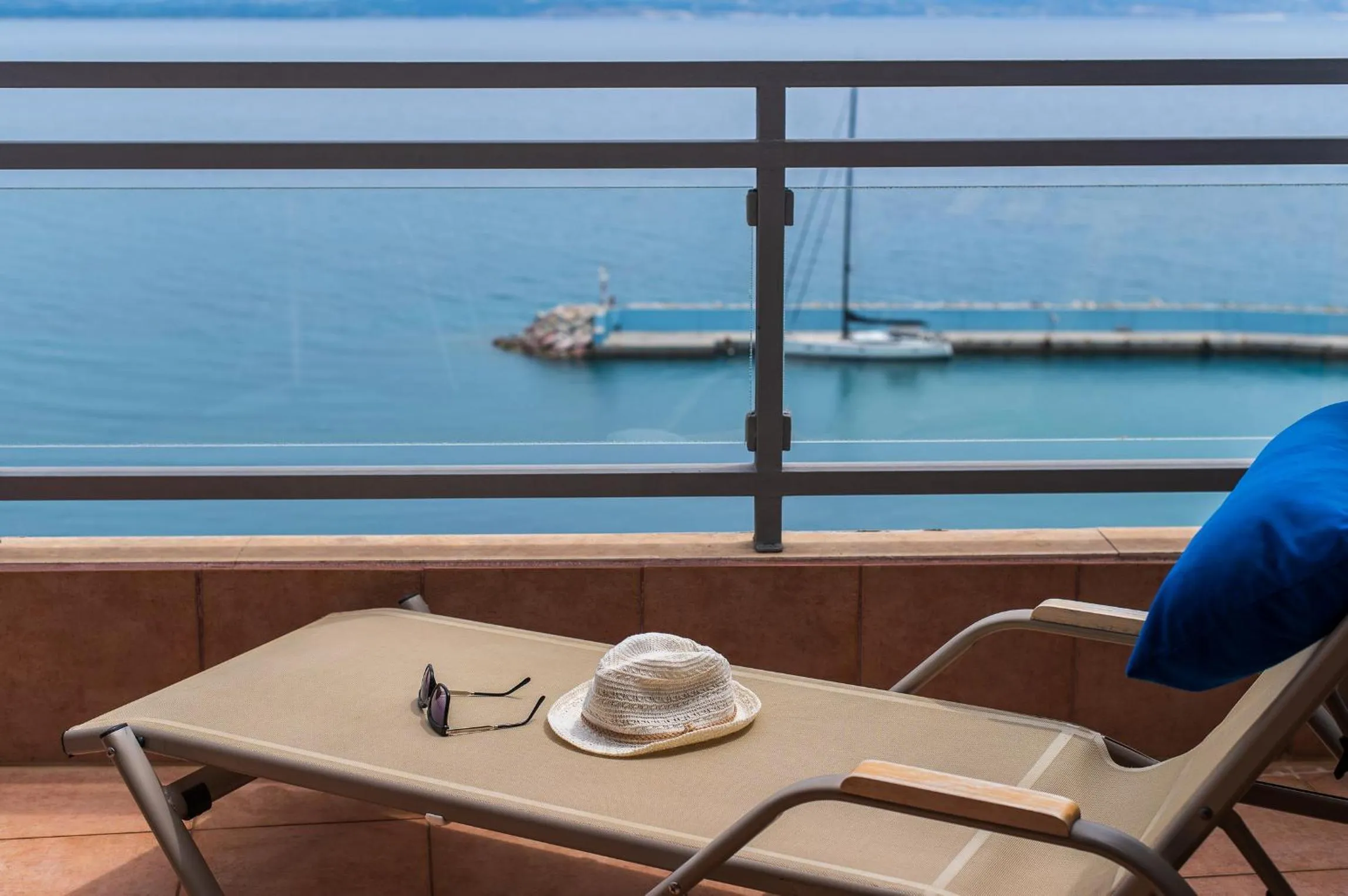 Balcony/Terrace in Minos Boutique Hotel
