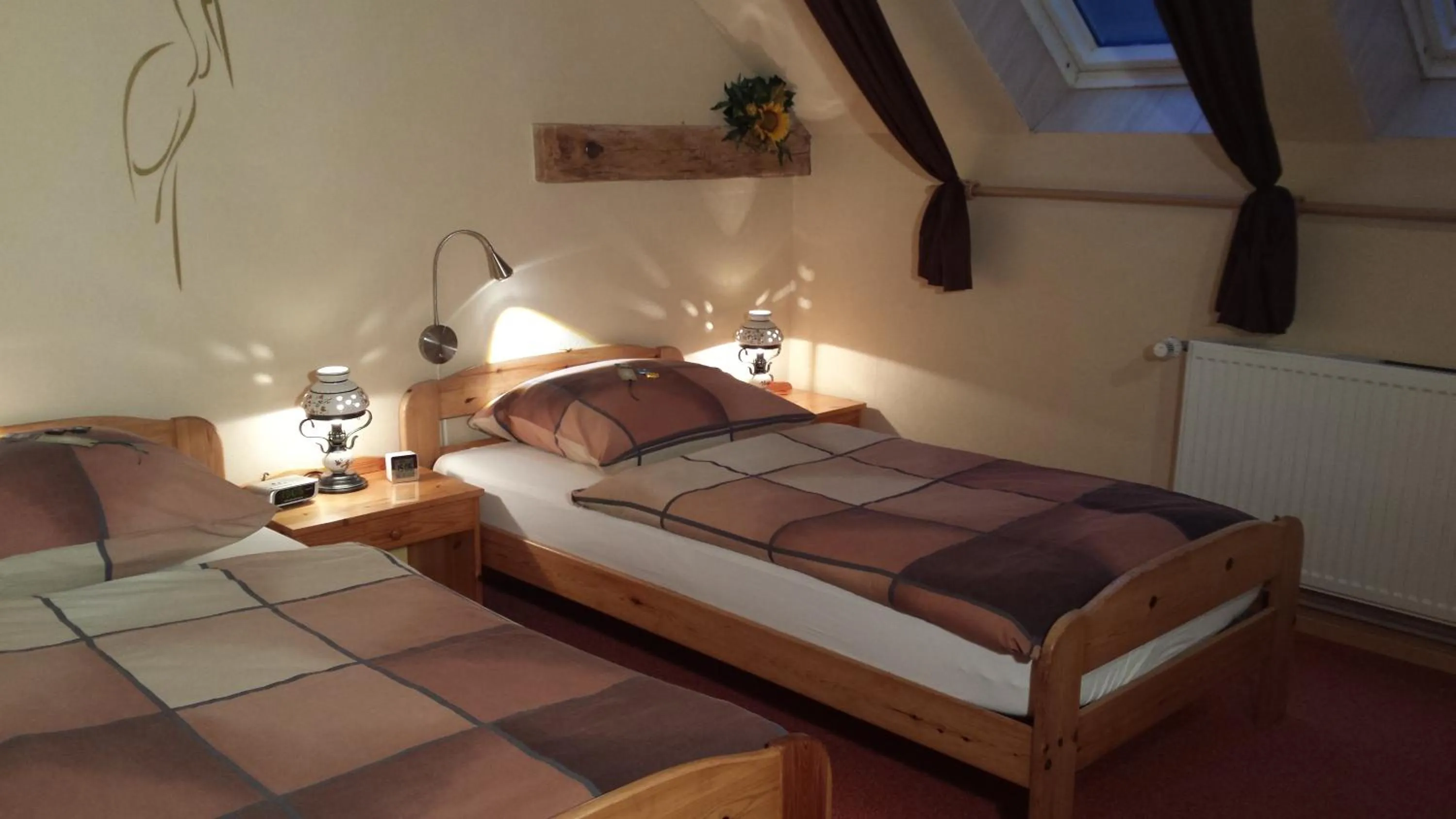 Bed in Landhotel Sonnenhof im Wendland