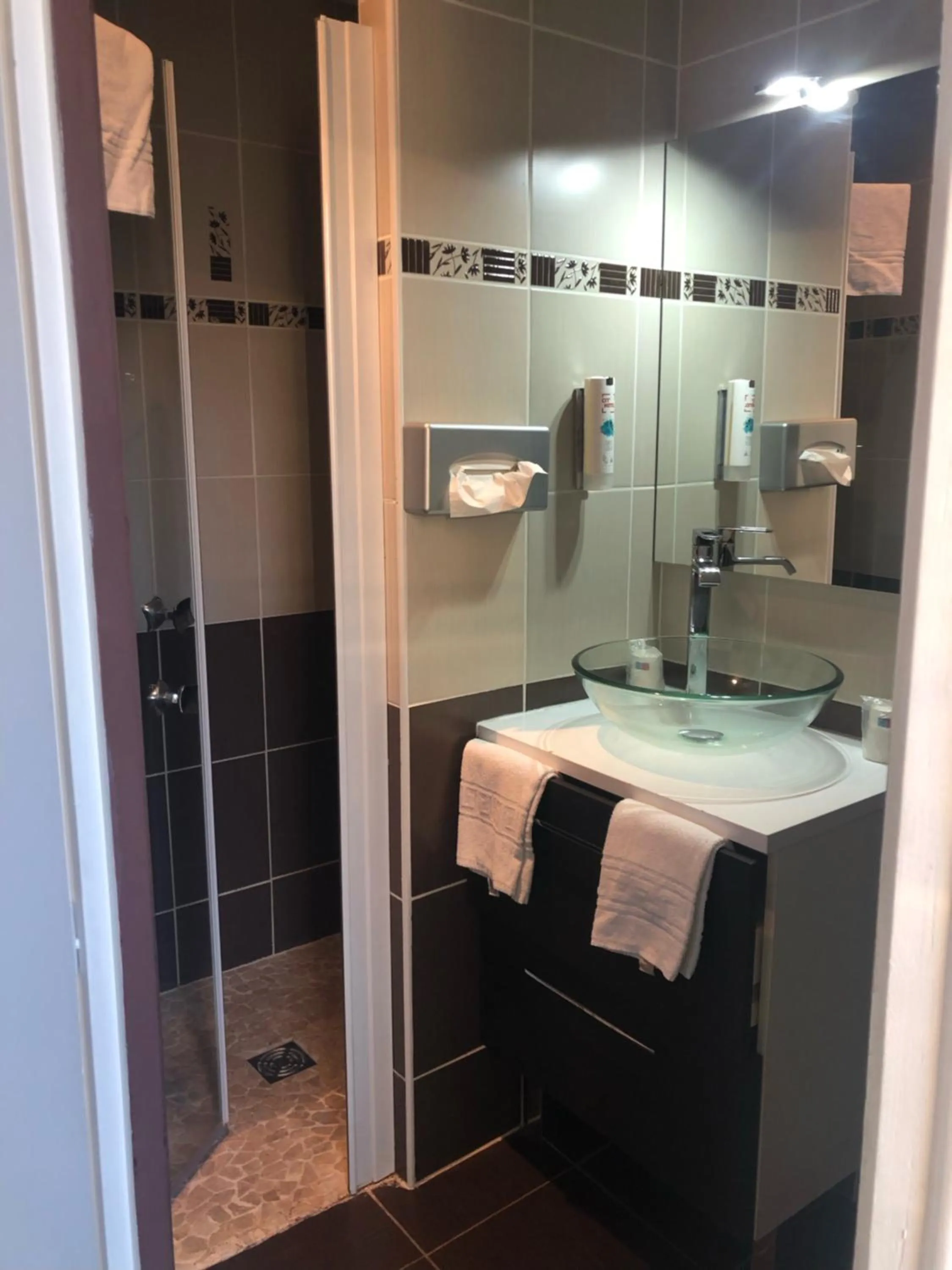 Shower in Cit'Hotel Europeen